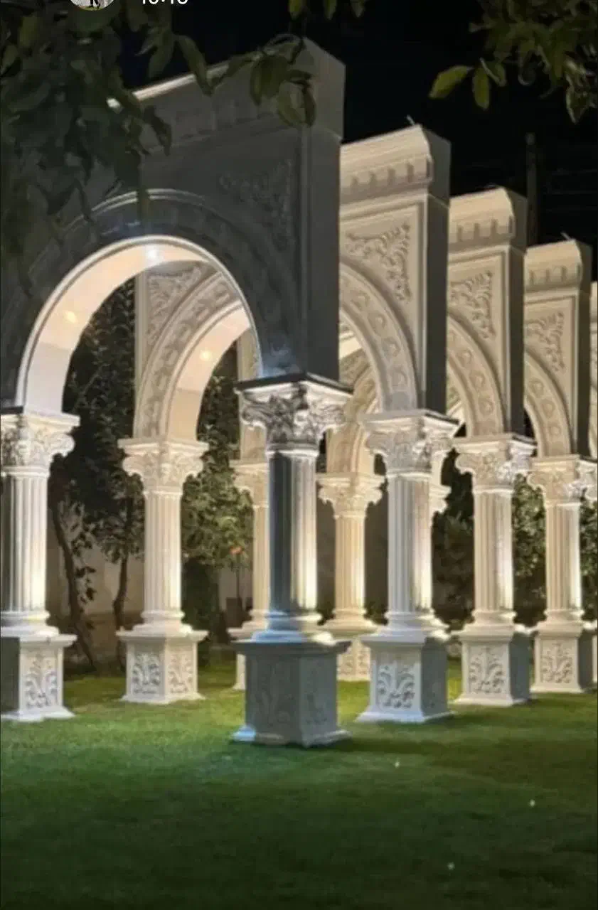 26 مدل نرده سنگی بالکنی دور باغچه ای|مصالح و تجهیزات ساختمان|فردیس, قریشی|دیوار