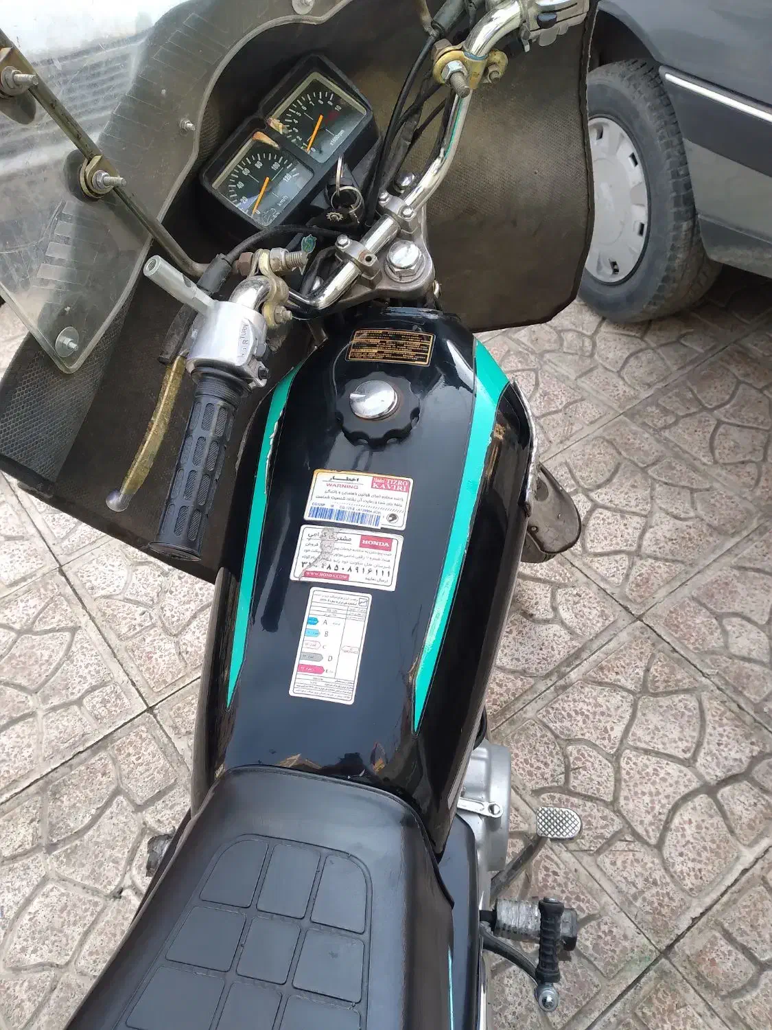 هندا مزایده|موتورسیکلت|پاکدشت, پاکدشت (مامازند)|دیوار