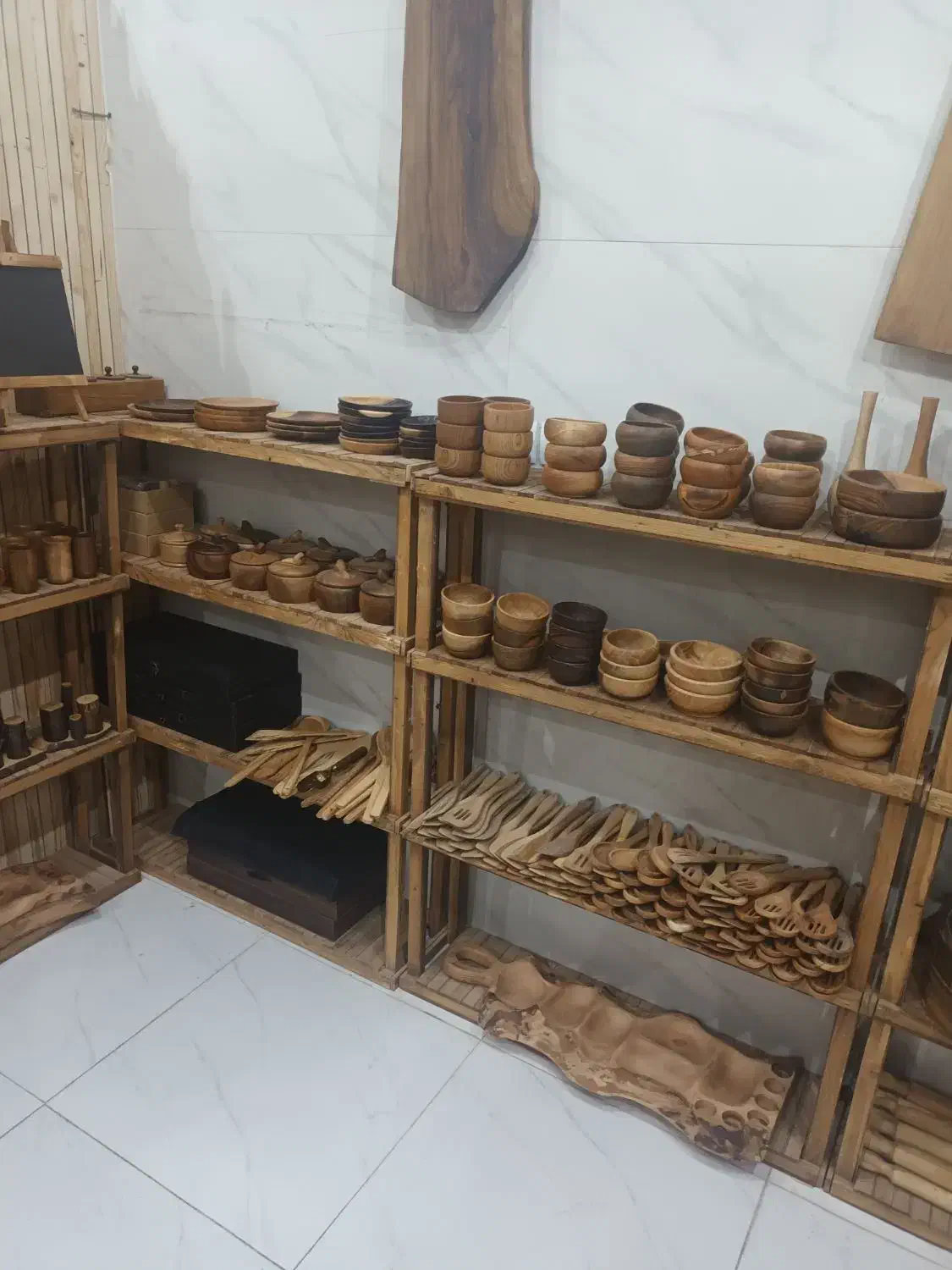 ظروف چوبی|ظروف سرو و پذیرایی|شیراز, گویم|دیوار