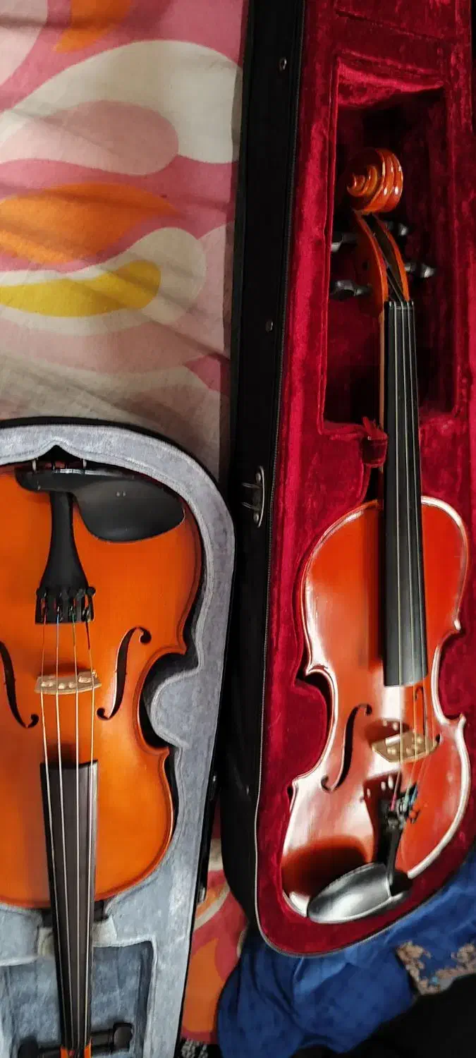 دوعدد ویولن ۳/۴ و۴/۴|ویولن|کرج, چمران|دیوار