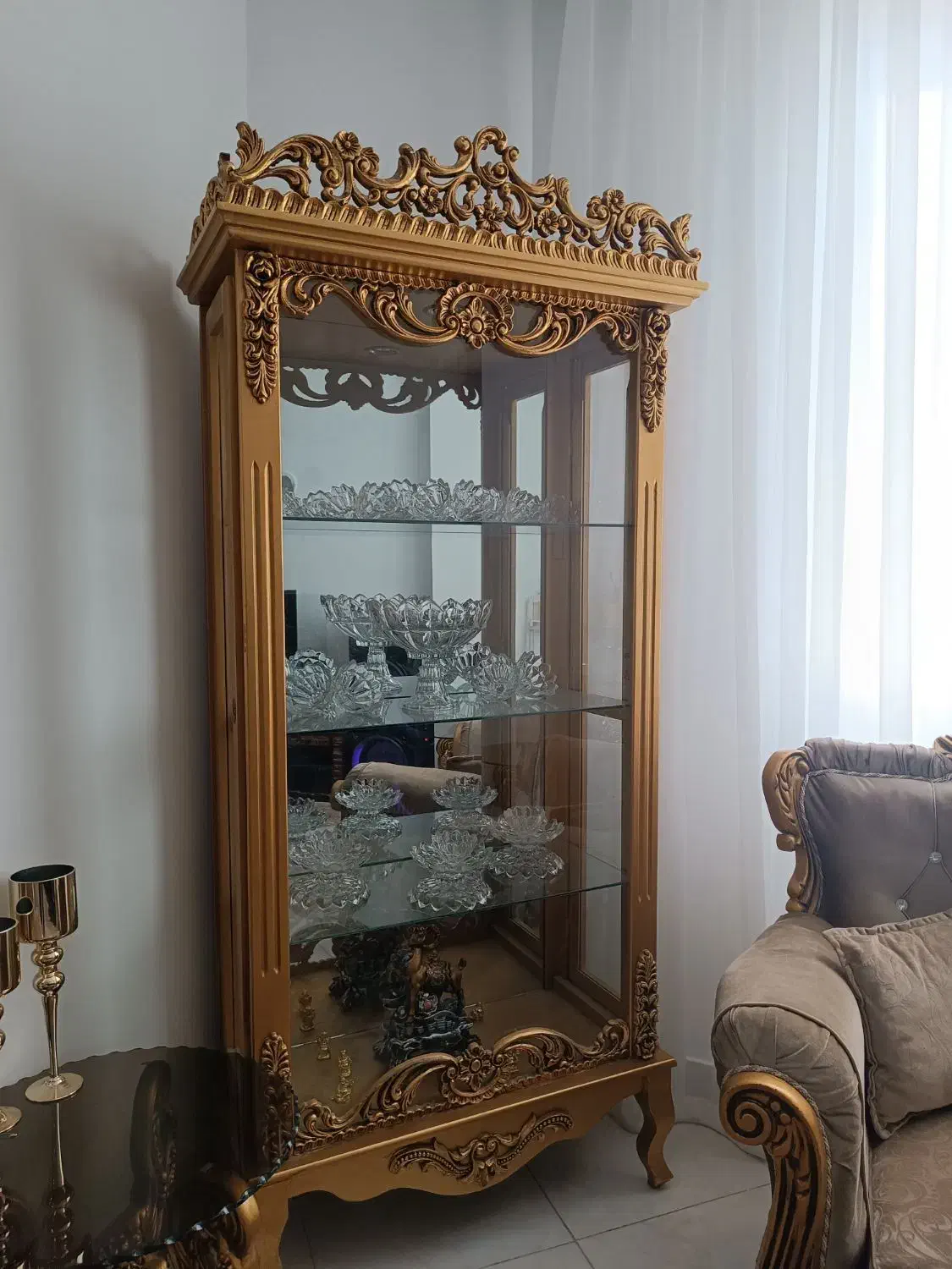 بوفه درحد نو|بوفه، ویترین، کنسول|قرچک, میرزائی جنوبی|دیوار