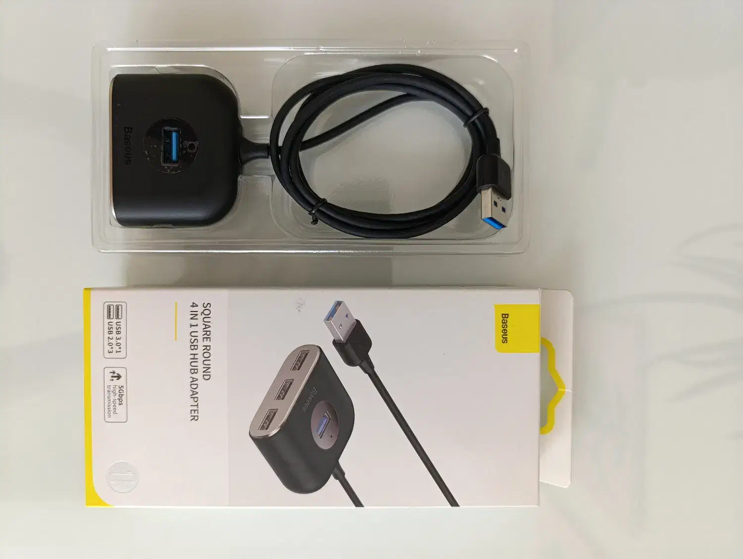 هاب 4 پورت USB باسئوس|قطعات و لوازم جانبی رایانه|تهران, حکیمیه|دیوار