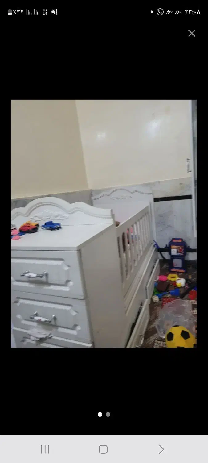 تخت دو منظوره نوزادی و نوجوان|تخت و سرویس خواب|زاهدان, |دیوار