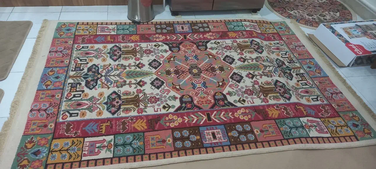 دو عدد فرش مدل قشقایی|فرش|کرج, شهرک خاتم النبیا|دیوار