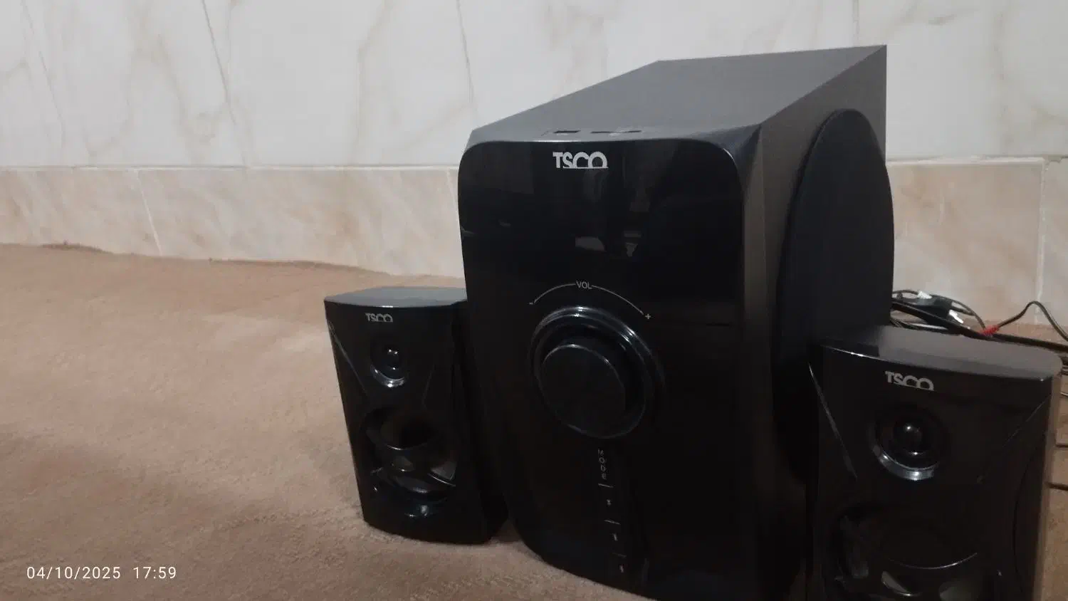 اسپیکر|سیستم صوتی خانگی|چادگان, |دیوار