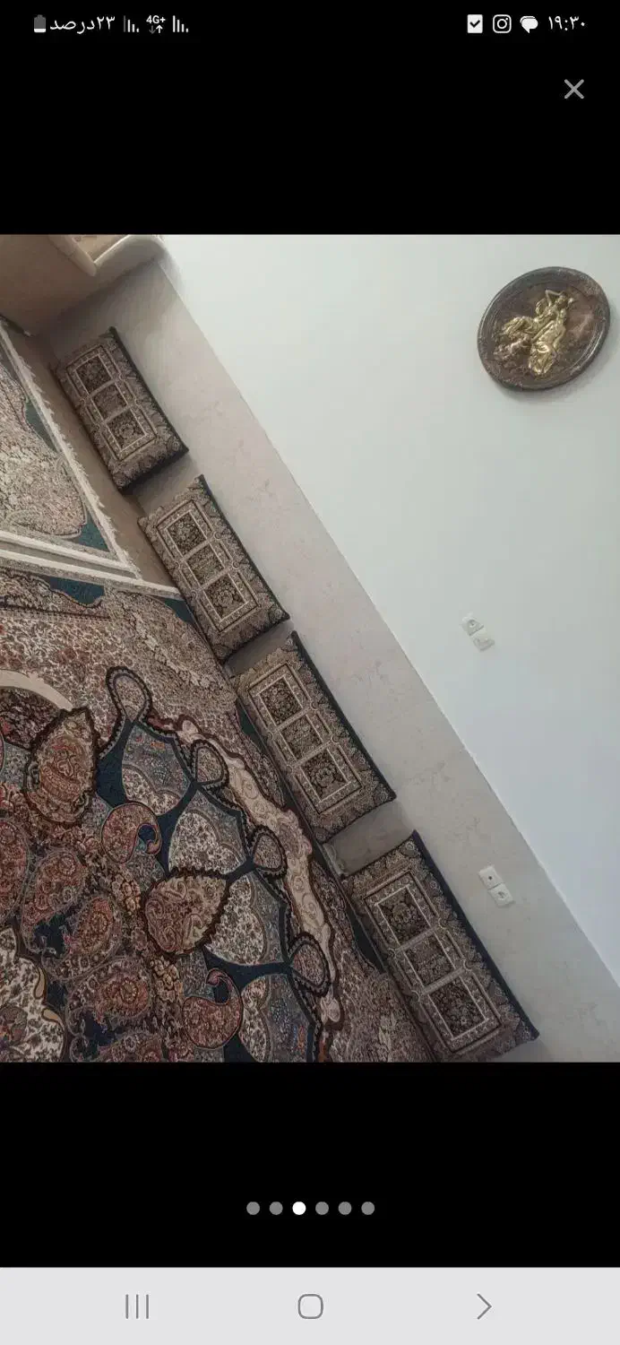 فرش۱۲متری ۷۰۰شانه|فرش|چناران, |دیوار