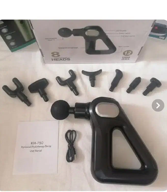 ماساژور تفنگی شارژی فشیال گان اصلی ۰۷۵ گارانتی دار|آرایشی، بهداشتی، درمانی|قم, نیروگاه|دیوار