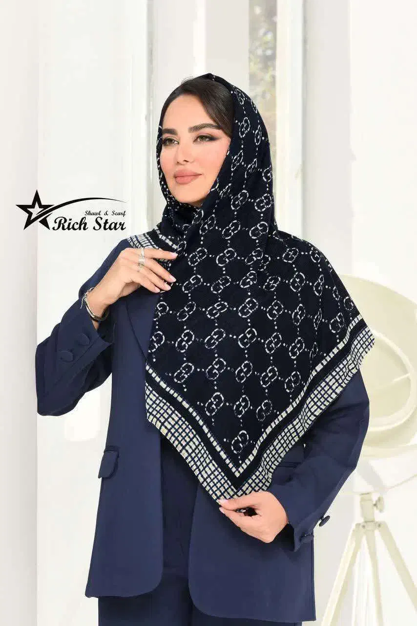 روسری درختی دور دوخت در 6رنگ چشمگیر|لباس|مهریز, |دیوار