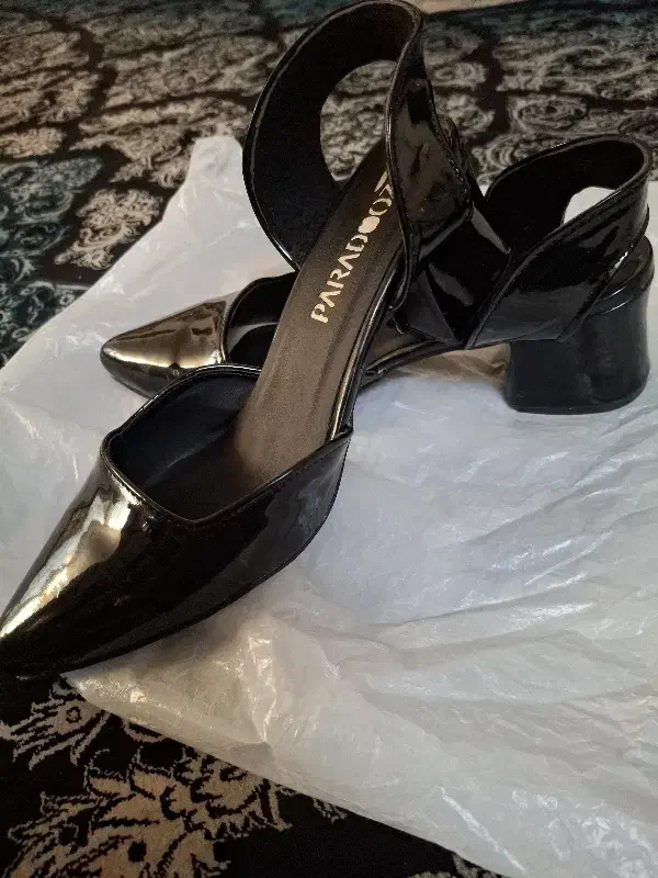 کفش مجلسی نو .بوت زنانه چرم نو مجلسی 37بوت 39|کیف، کفش، کمربند|چناران, |دیوار