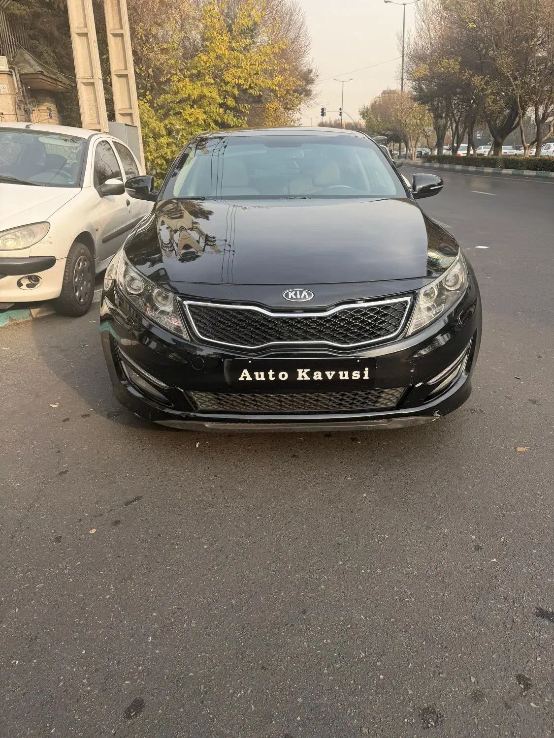 اپتیما ۲۰۱۳مشکی فول|خودرو سواری و وانت|تهران, درختی|دیوار