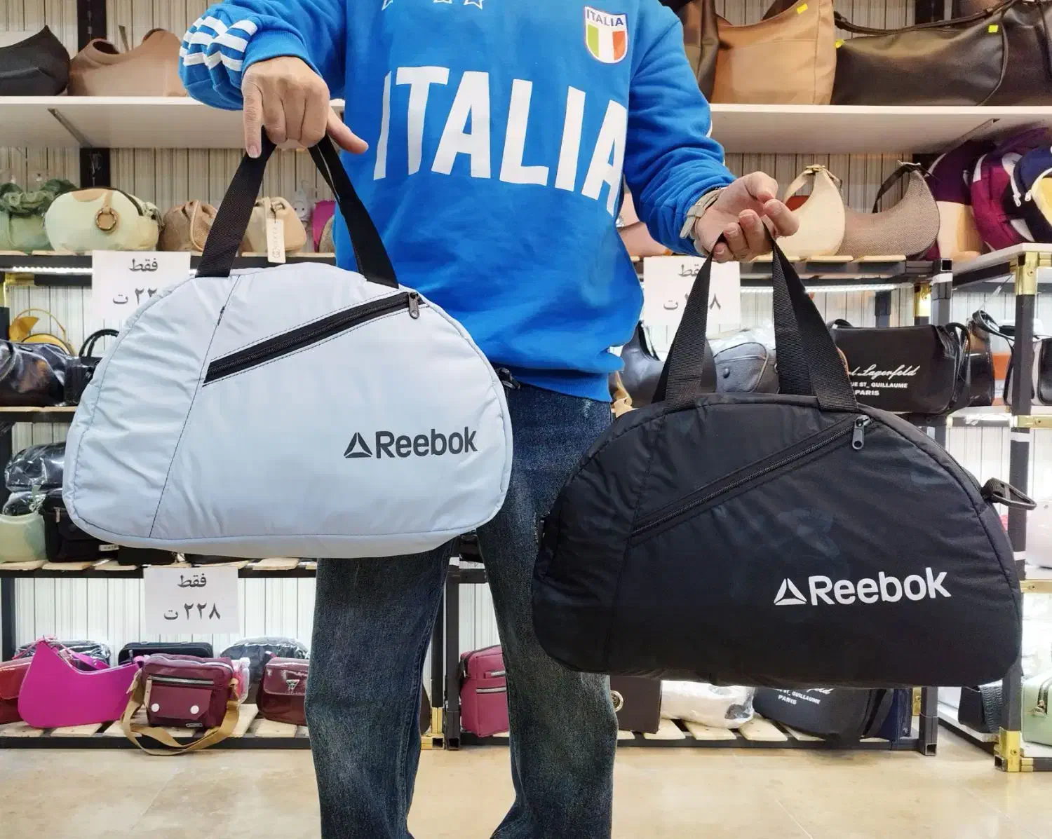 کیف باشگاه ساک باشگاه کیف ورزشی کیف کلاس|کیف، کفش، کمربند|قم, هفت تیر|دیوار