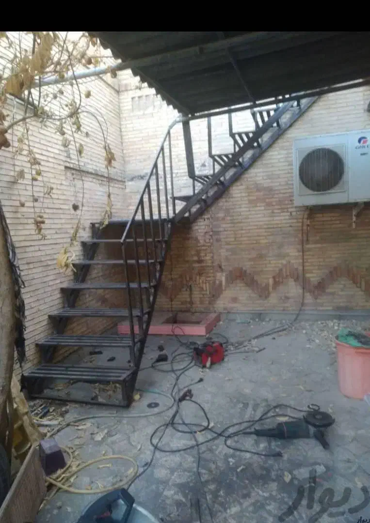 جوشکاری سیار بازسازی درب حیاط|خدمات پیشه و مهارت|میناب, |دیوار