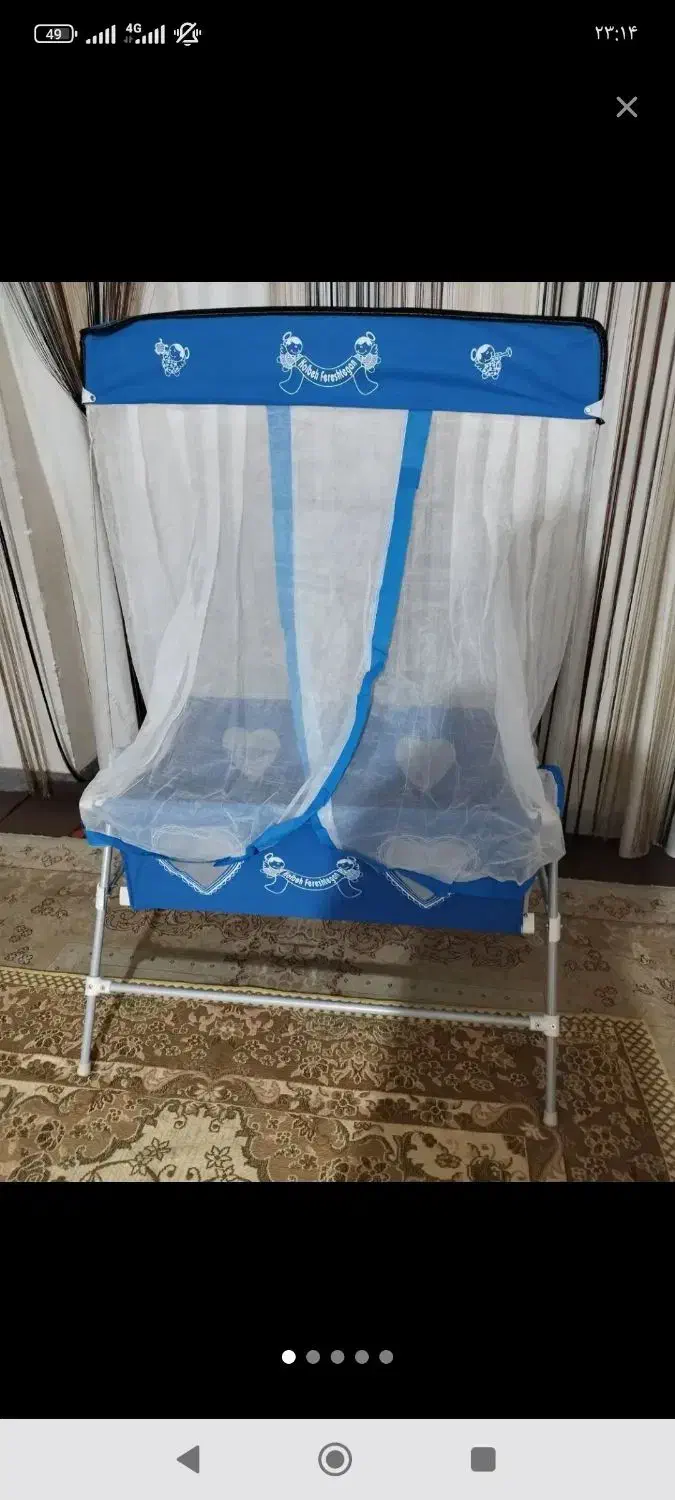 گهواره تاشو|تخت و صندلی بچه|دوگنبدان, |دیوار