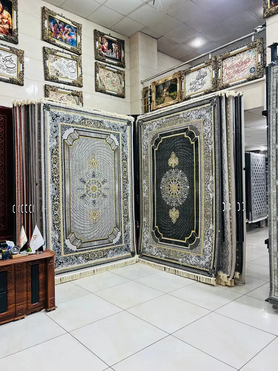 فرش گل شاه|فرش|ارومیه, |دیوار