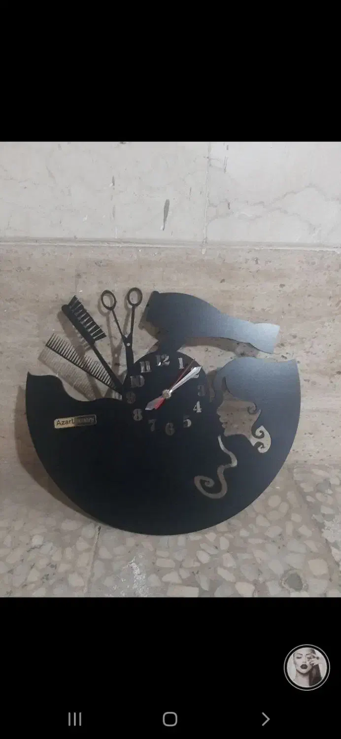 ساعت|ساعت دیواری و تزئینی|اندیشه, اندیشه فاز ۳|دیوار