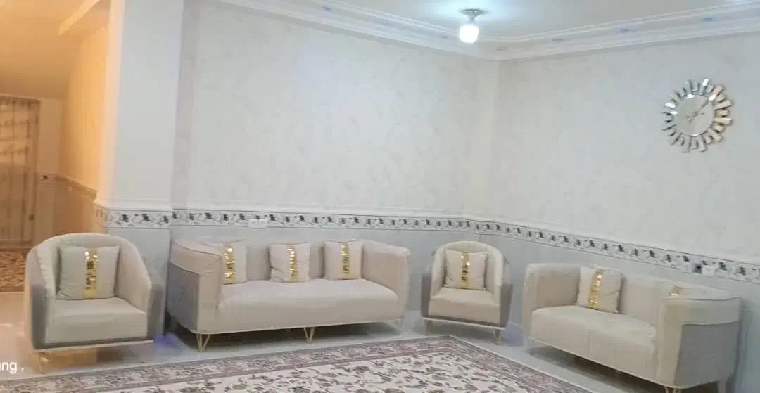 مبل پاناما با روکش تلقی در حد نو|مبلمان خانگی و میز عسلی|بندر گناوه, |دیوار