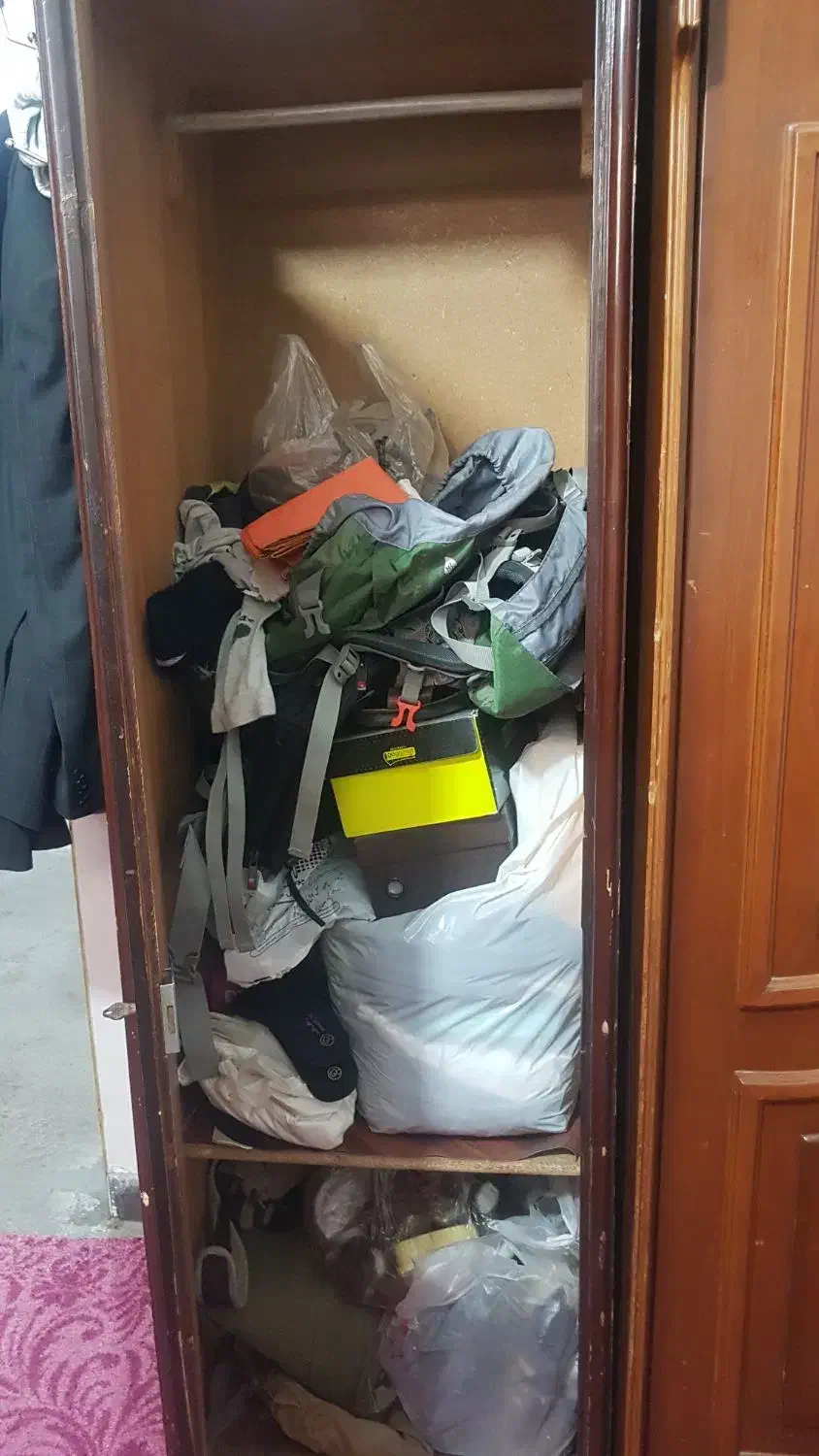 کمد جالباسی|جاکفشی، کمد، دراور|قدس, شهر‌قدس|دیوار