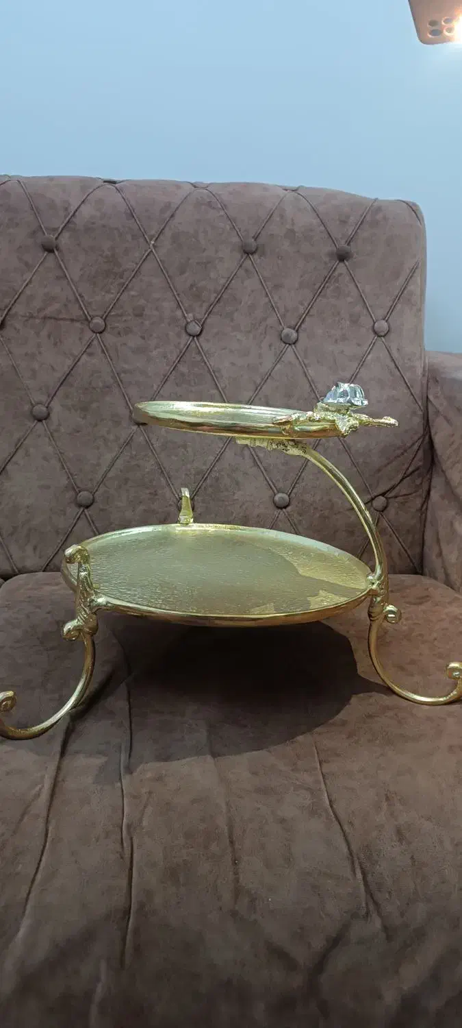 میوه خوری و شیرینی خوری دو طبقه|ظروف سرو و پذیرایی|تهران, هاشم‌آباد|دیوار