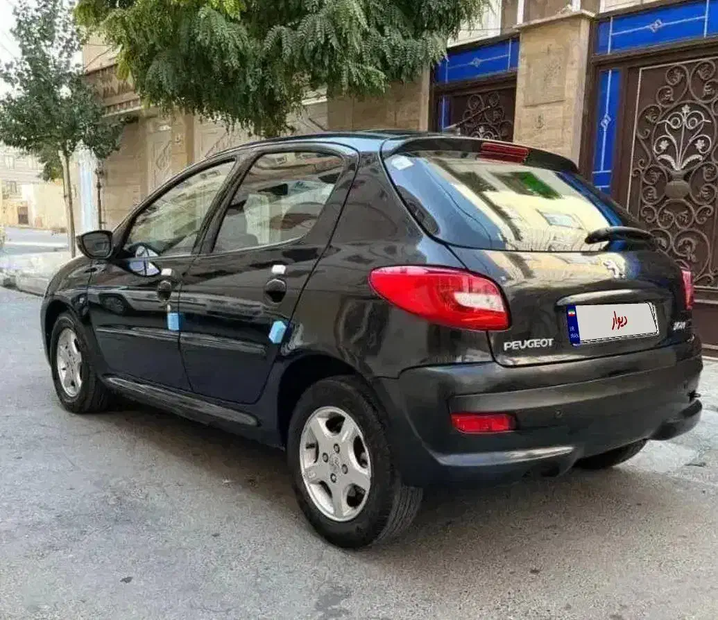 ۲۰۷ پانورما ۴۰۱ دنده مشکی|خودرو سواری و وانت|نیشابور, فضل|دیوار