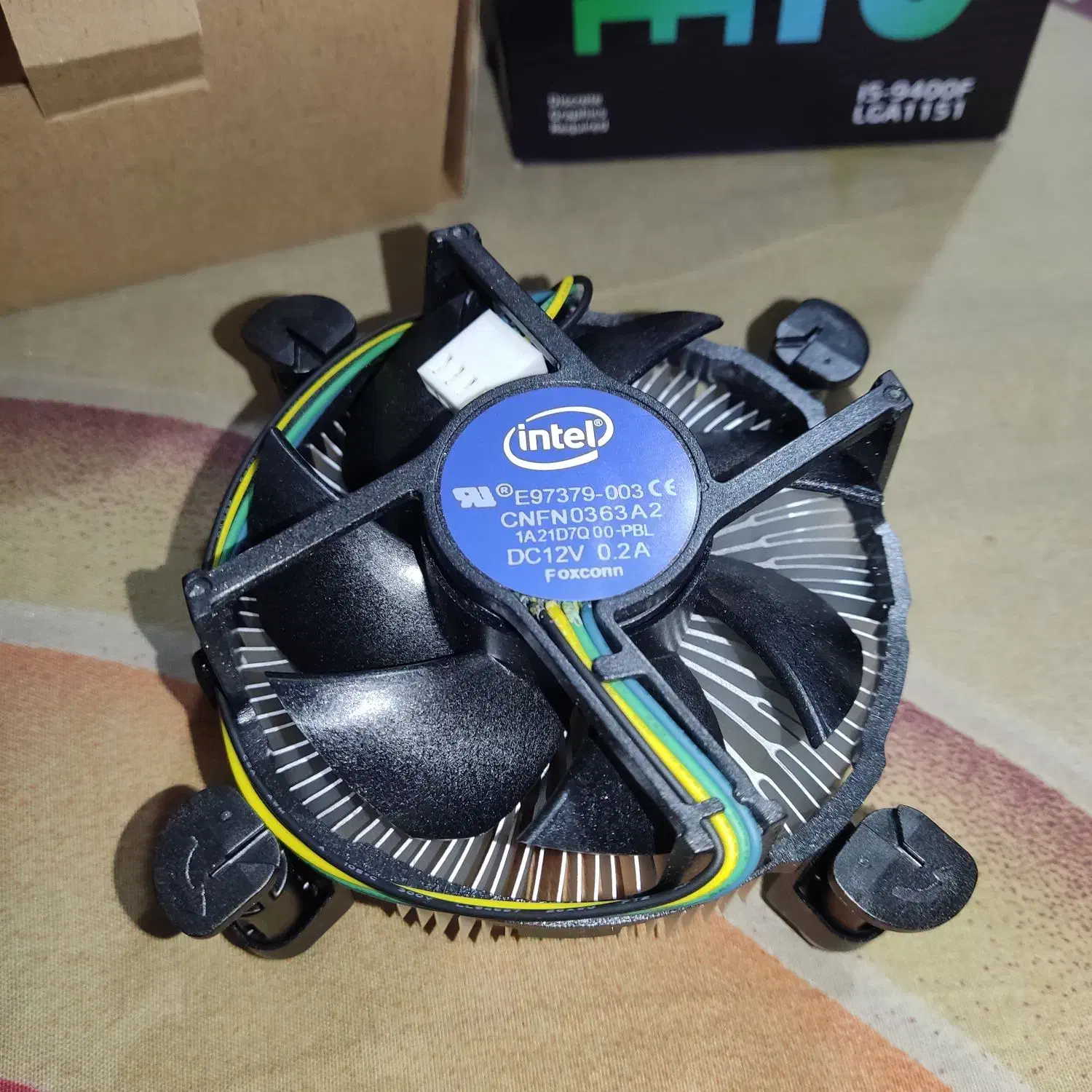 فن cpu اینتل نو|قطعات و لوازم جانبی رایانه|کتالم و سادات شهر, |دیوار