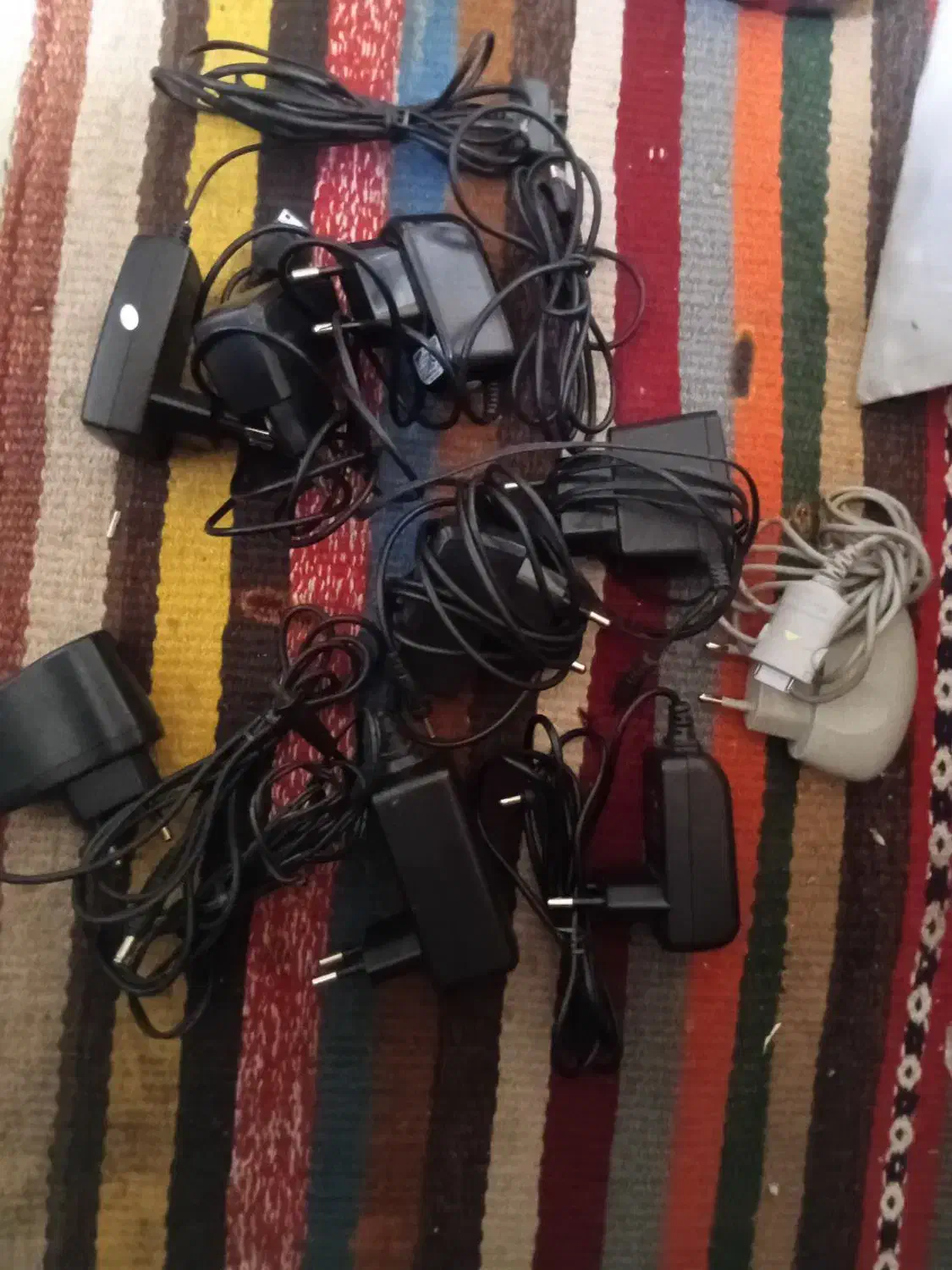 شارژر سونی اریکسون۱عدد.سامسونگ۳عدد.نوکیا سوزنی۲عدد|لوازم جانبی موبایل و تبلت|سمنان, |دیوار