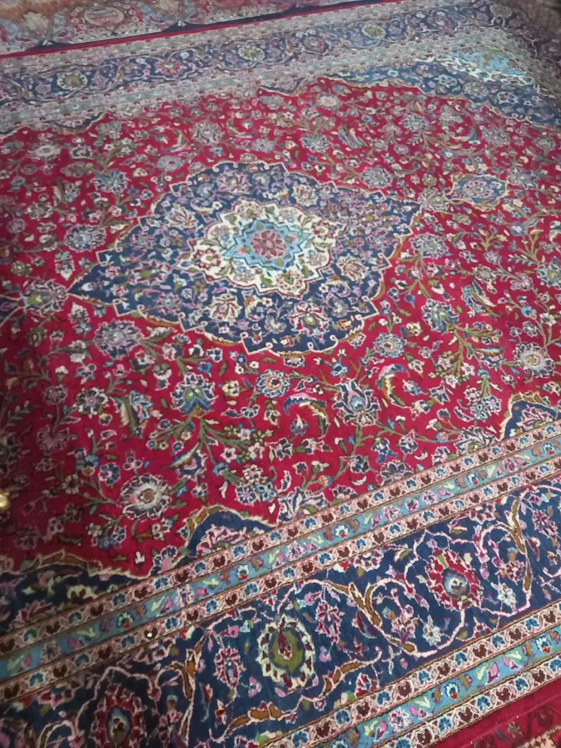 فرش ۱۲ متری دست بافت|فرش|میانه, |دیوار