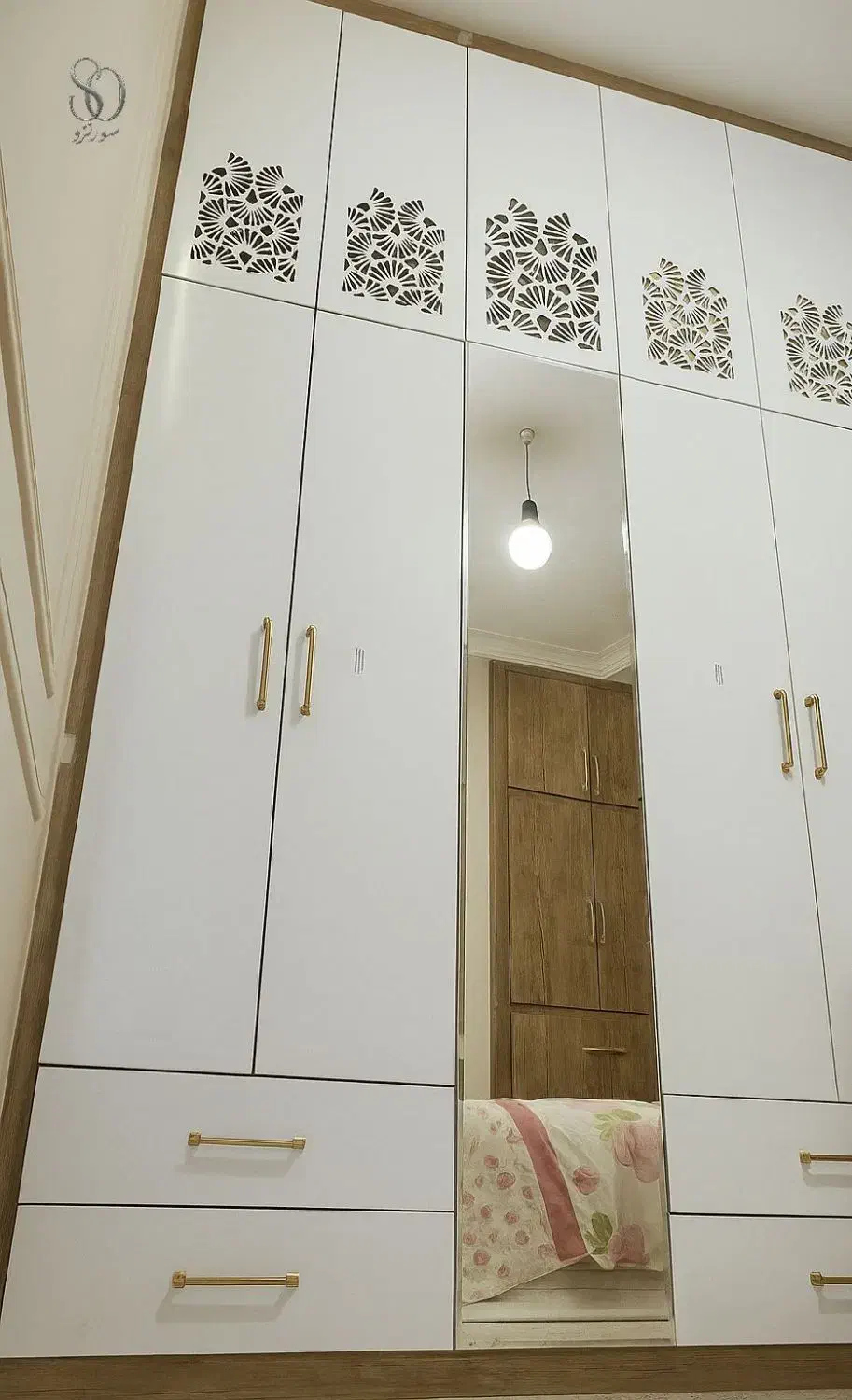 کمد دیواری بغل نما و خروجی اسپیلت|جاکفشی، کمد، دراور|زاهدان, |دیوار