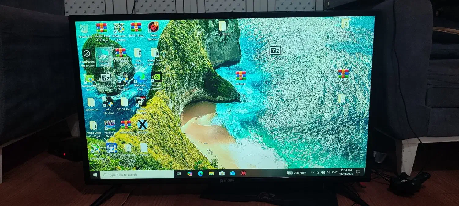 ال ای دی 43 اسنوا در حد|تلویزیون و پروژکتور|گرگان, |دیوار