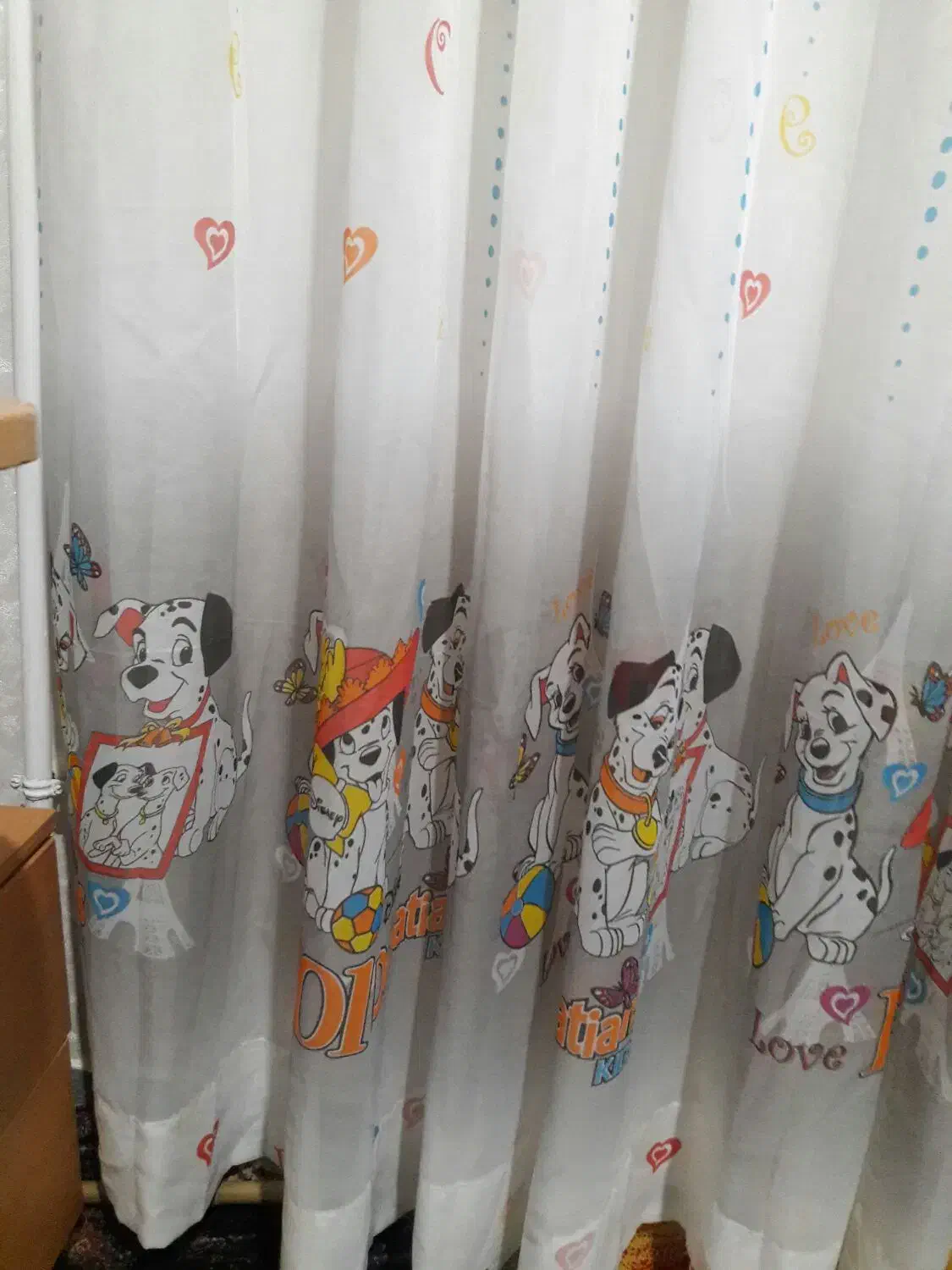 پرده اتاق کودک پانچ شده|پرده، رانر، رومیزی|خمام, |دیوار