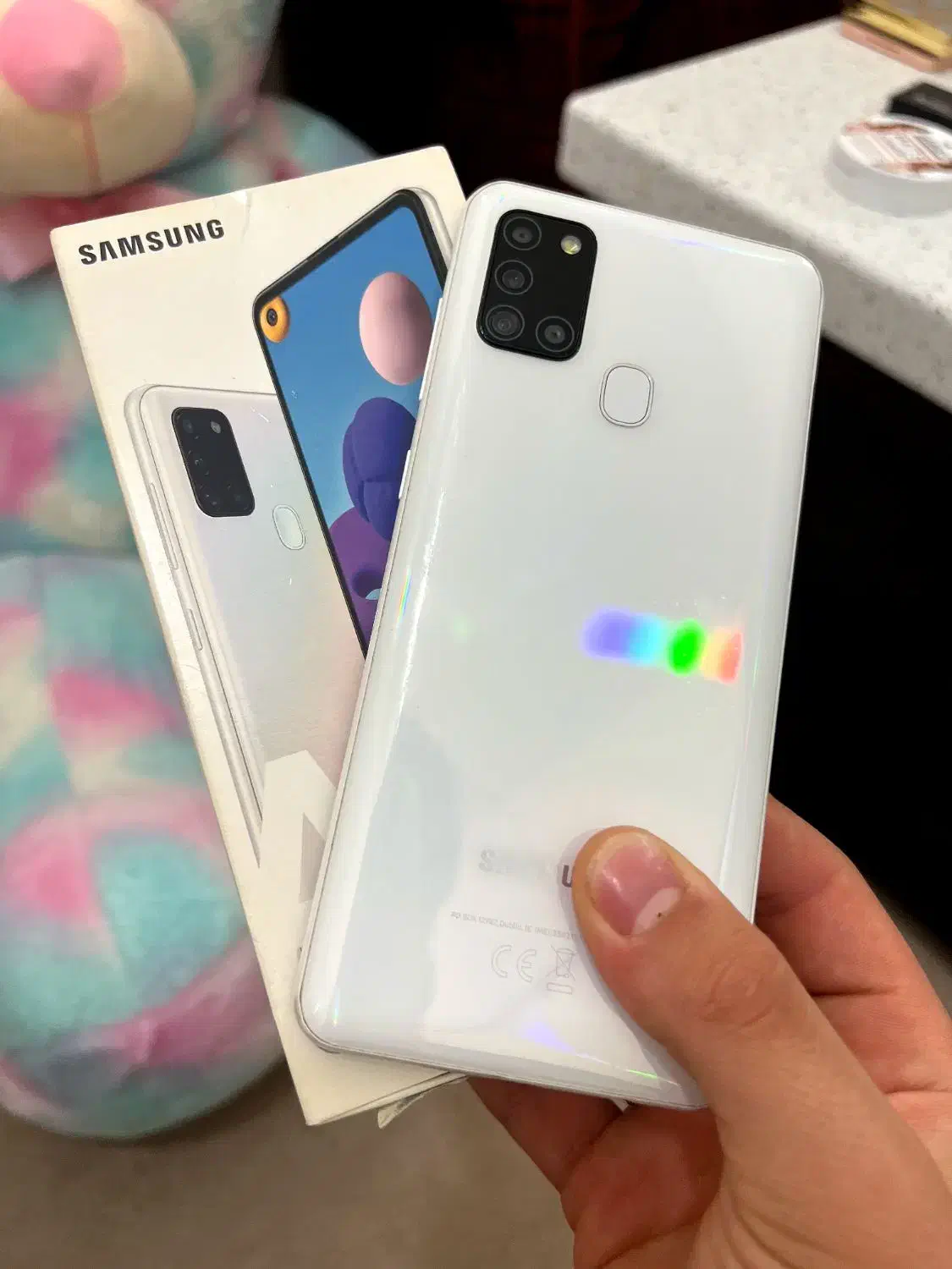 گوشی سامسونگ a21sسفید|موبایل|تبریز, |دیوار