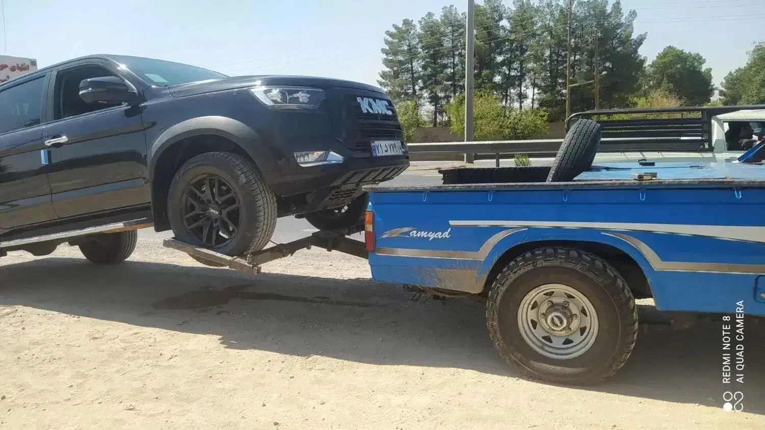 امداد خودرو چرخگیر جرثقیل یدک کش خودروبر|خدمات حمل و نقل|کرمانشاه, |دیوار