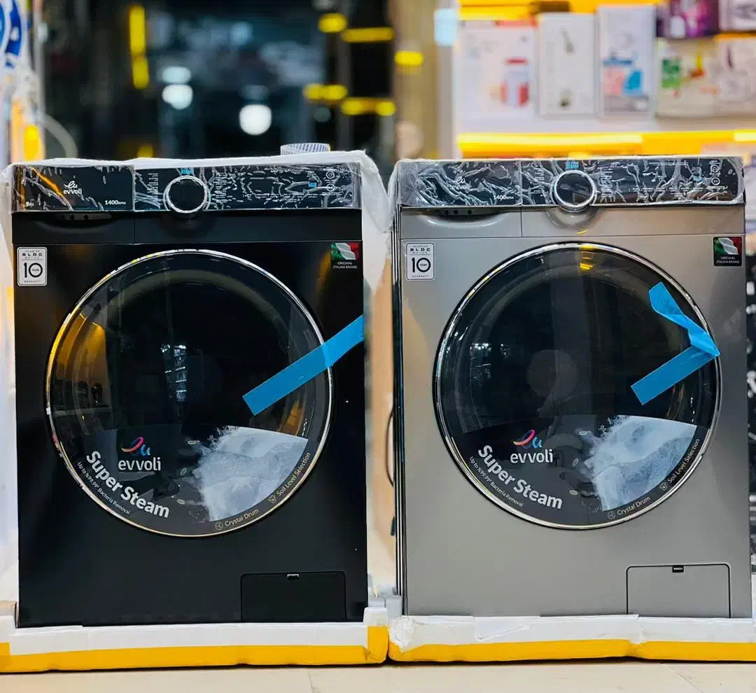 لباسشویی ایولی (اصل و آکبند)|ماشین لباسشویی و خشککن لباس|زاهدان, |دیوار