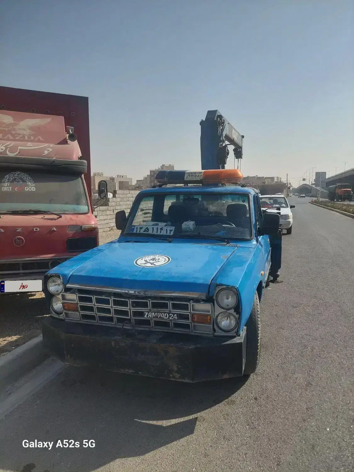 نیسان جرثقیل با چرخگیر|خودرو سواری و وانت|اصفهان, بابوکان|دیوار