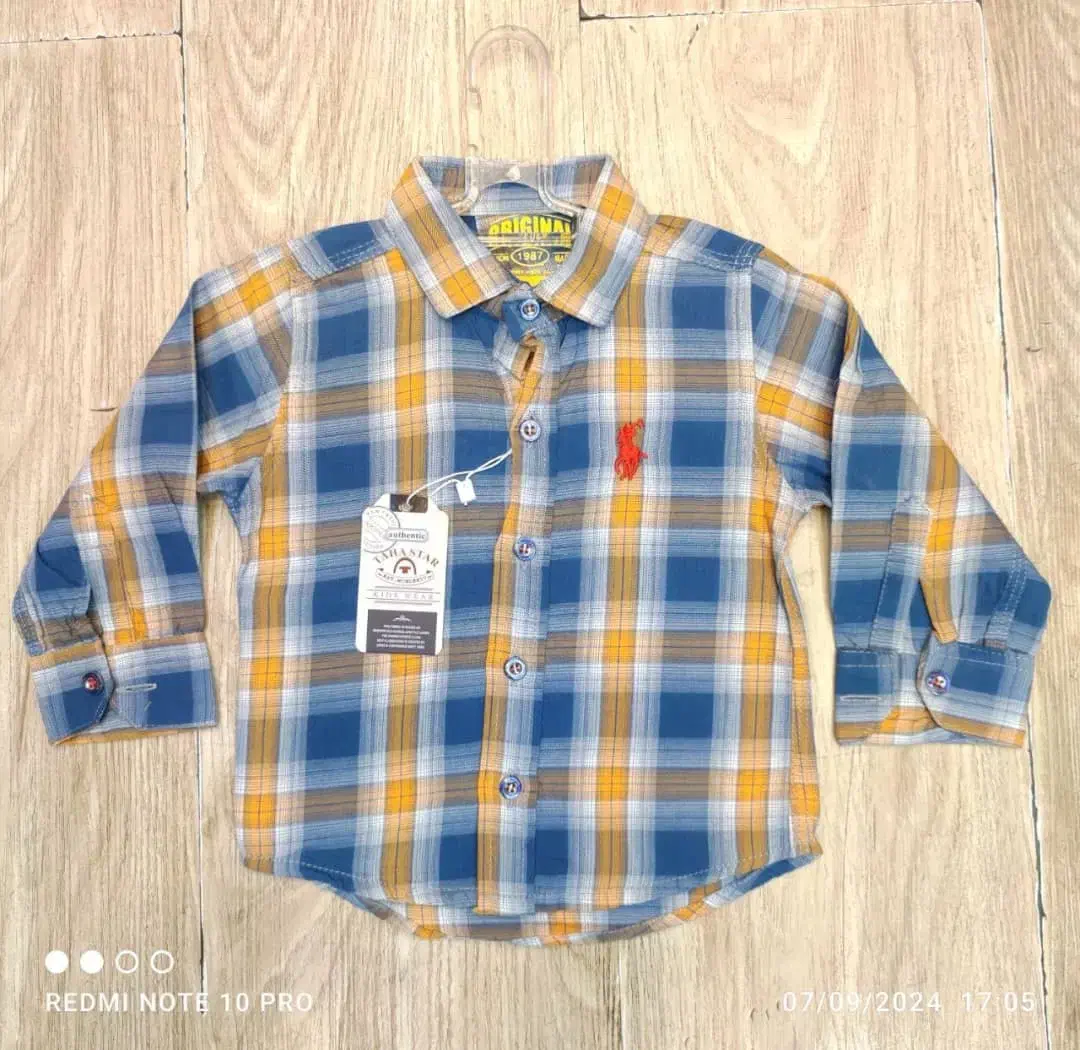 پیراهن چهار خانه|کفش و لباس بچه|اسلام‌شهر, شهرک محمدیه|دیوار