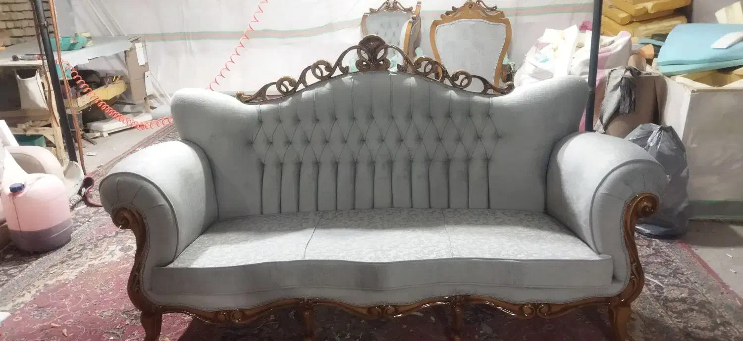 تعمیرات مبل حتی جزئی در خانه نقدواقساط|خدمات پیشه و مهارت|اراک, |دیوار