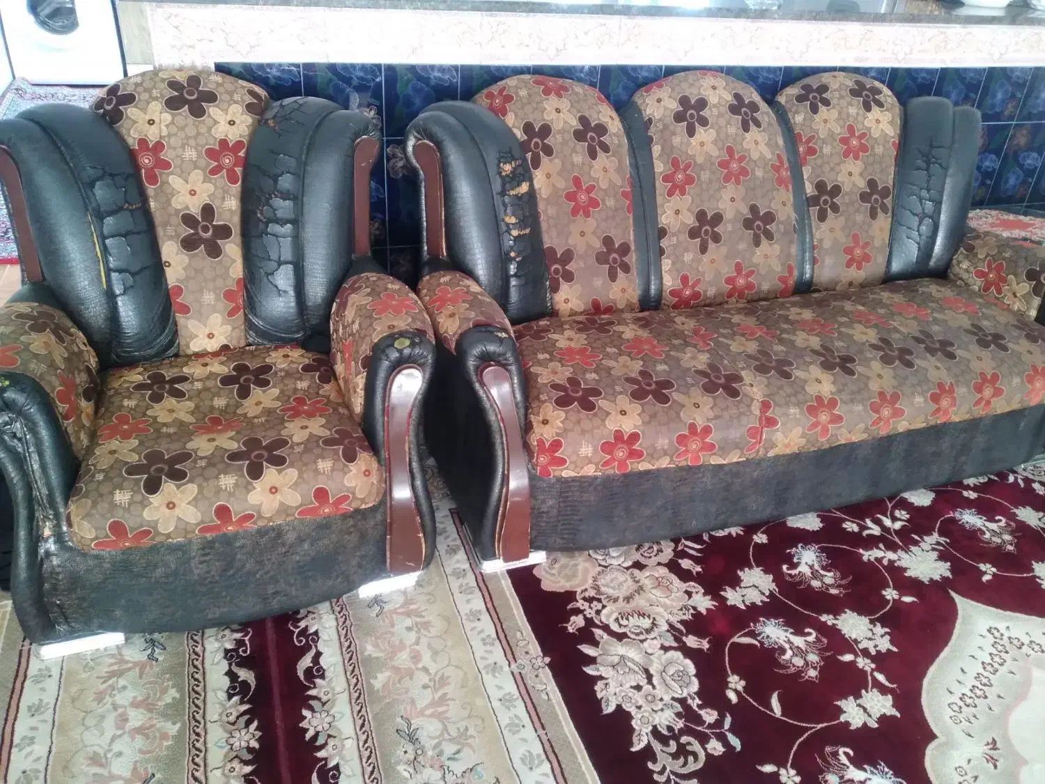 مبل راحتی|مبلمان خانگی و میز عسلی|زرین دشت (همدان), |دیوار