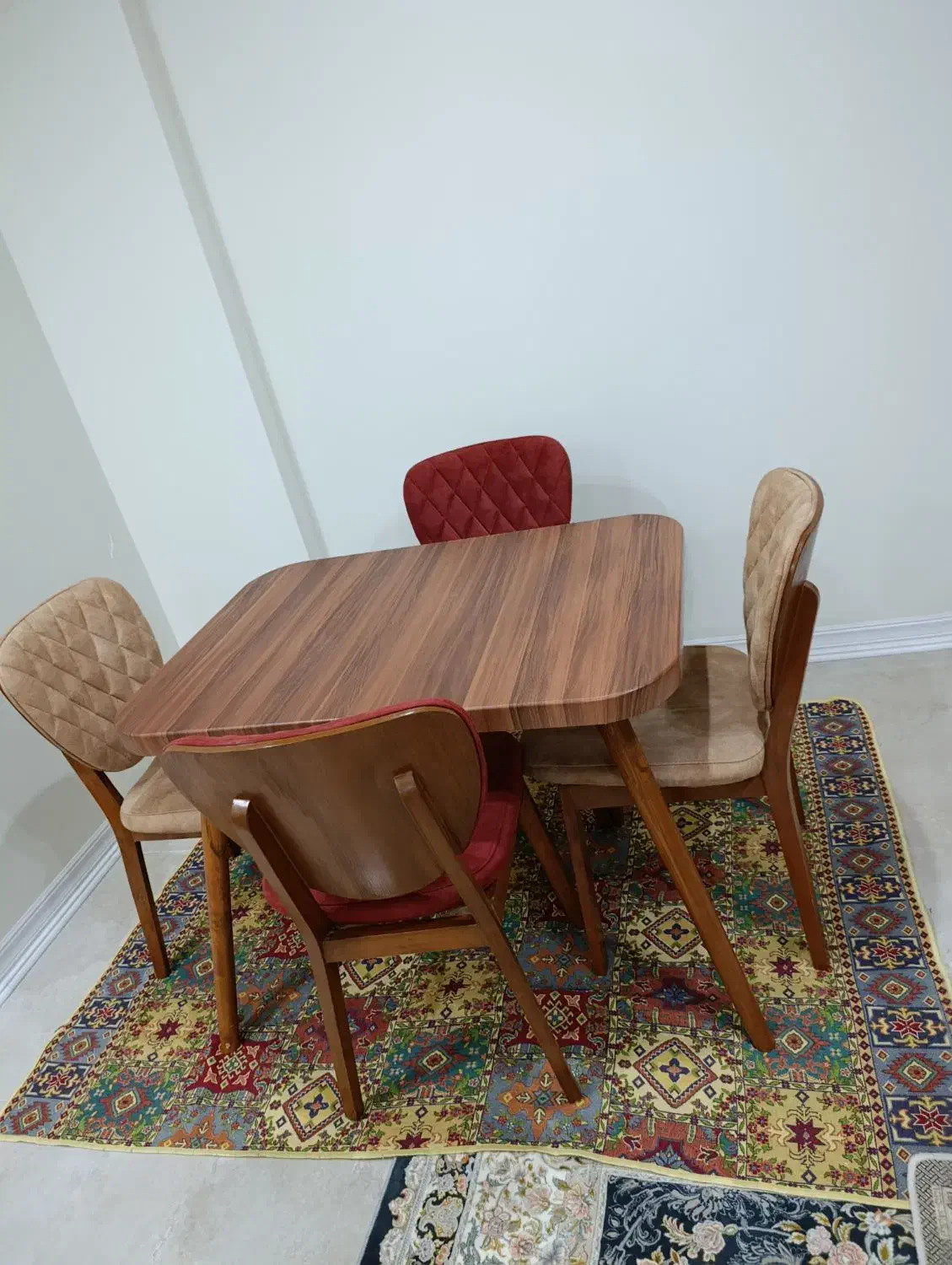 میز صندلی نهار خوری چهار نفره|میز و صندلی غذاخوری|قم, شهرک قدس|دیوار