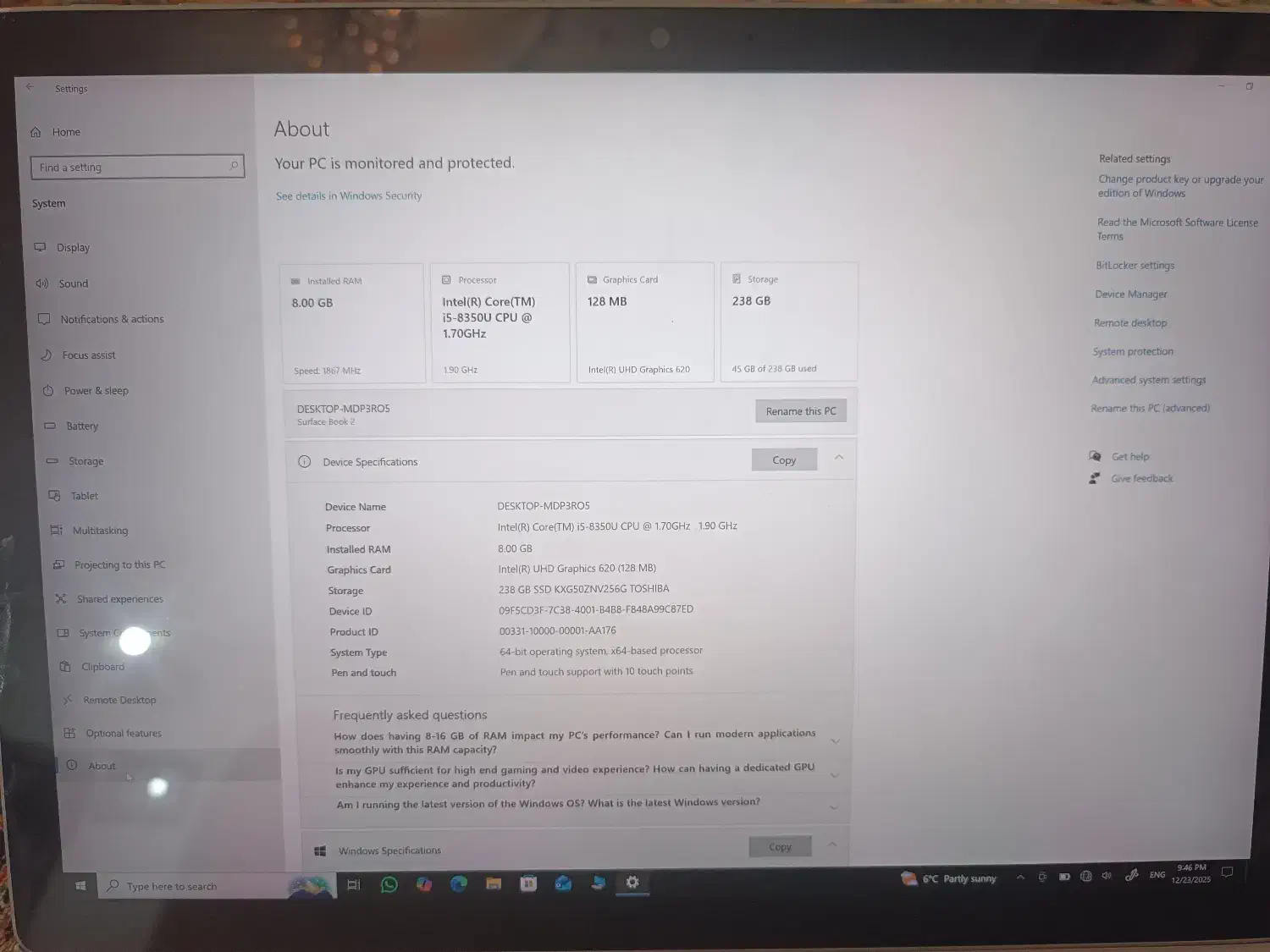 سورفیس|رایانه همراه|تهران, گلستان (شهرک راه آهن)|دیوار