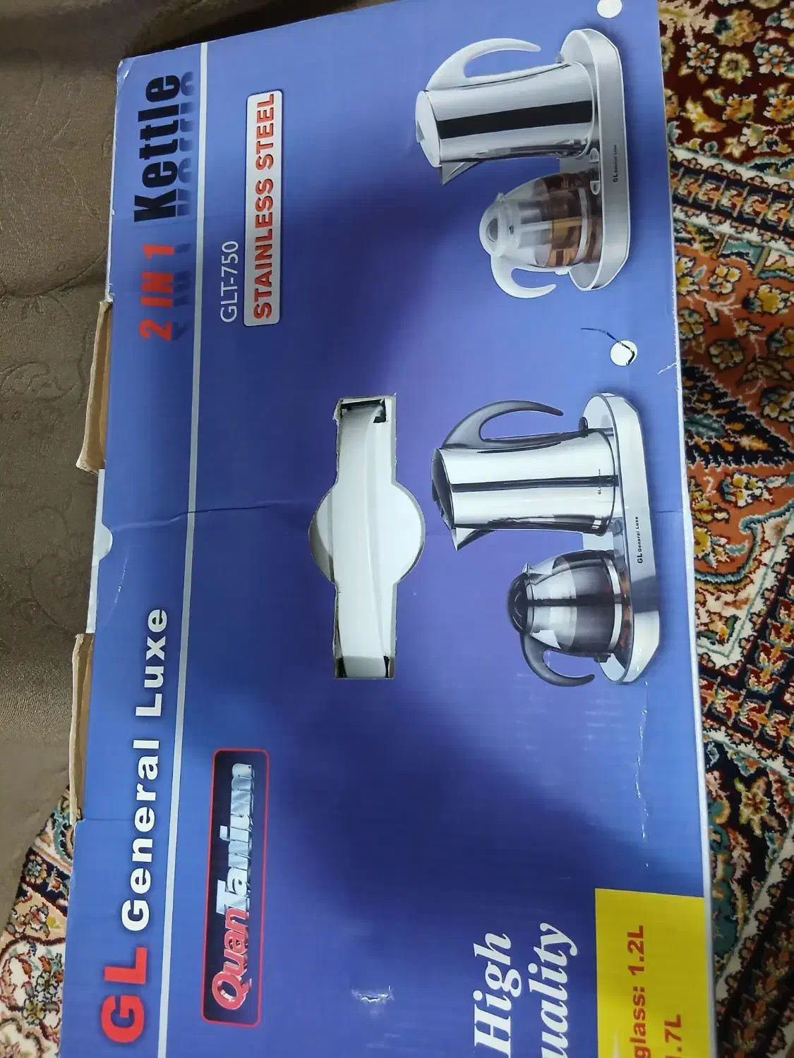 چای ساز جنرال لوکس ۱.۷ لیتری.|سماور، چای‌ساز، قهوه‌ساز|شاهین‌شهر, طالقانی|دیوار