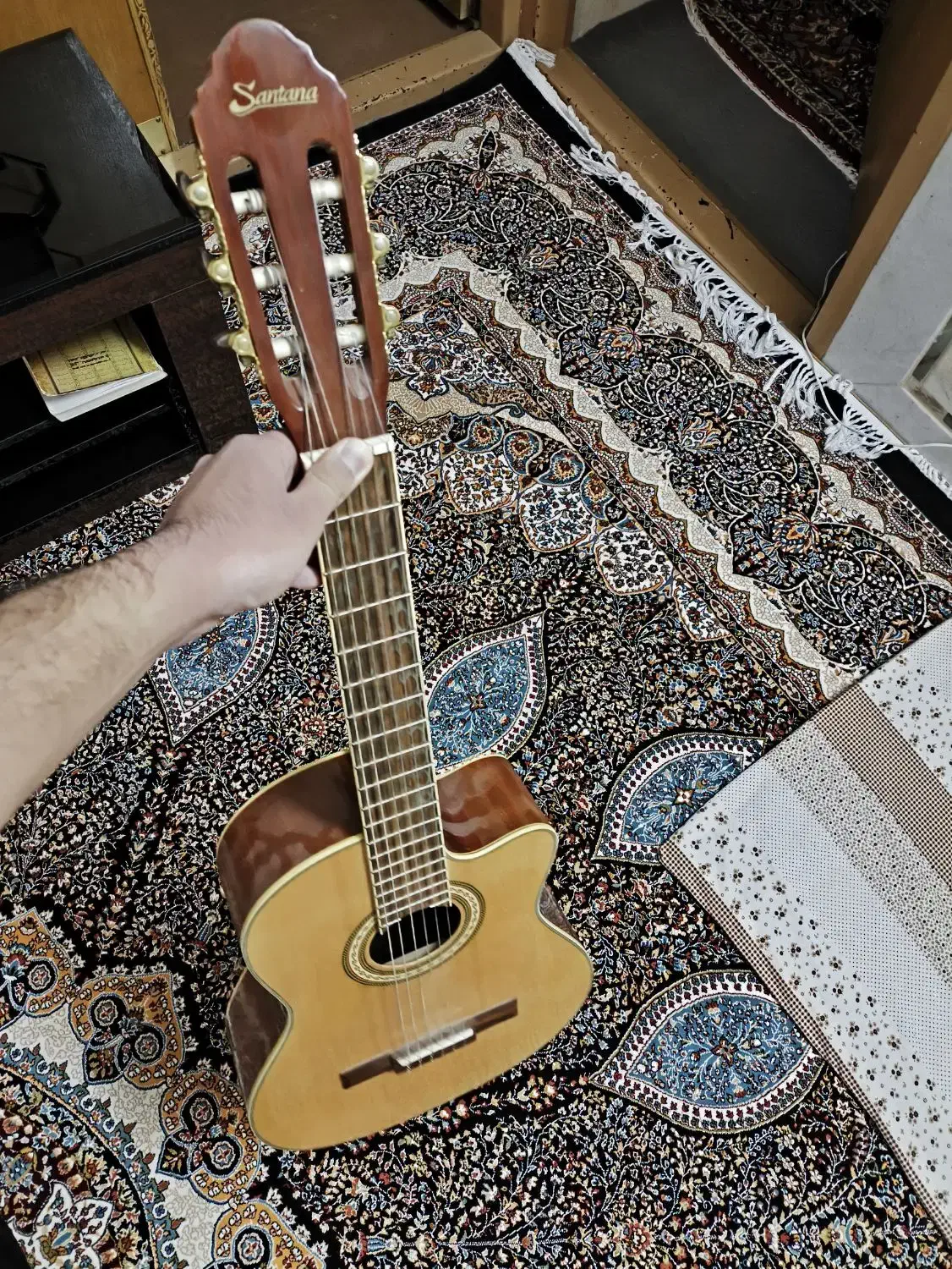 گیتار سانتانا|گیتار، بیس، امپلیفایر|کرمان, |دیوار