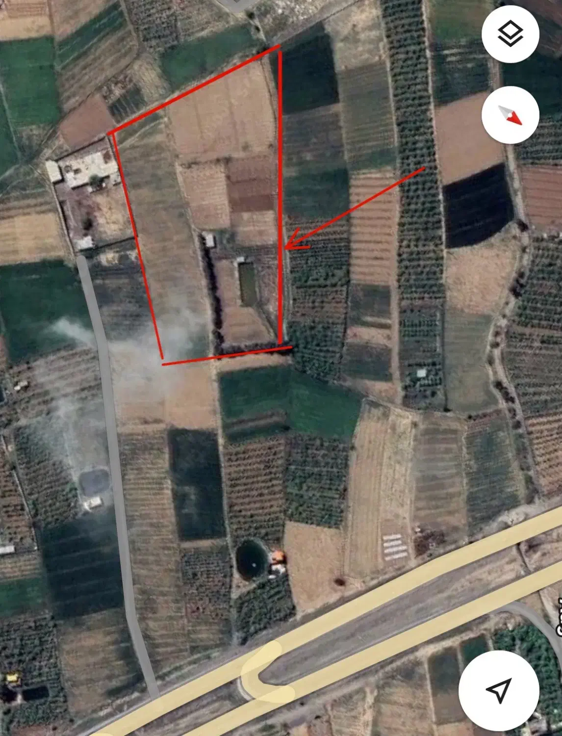 ۲.۷ هکتار زمین کشاورزی/باغی، پلیس‌راه|فروش زمین و ملک کلنگی|نیشابور, فضل|دیوار