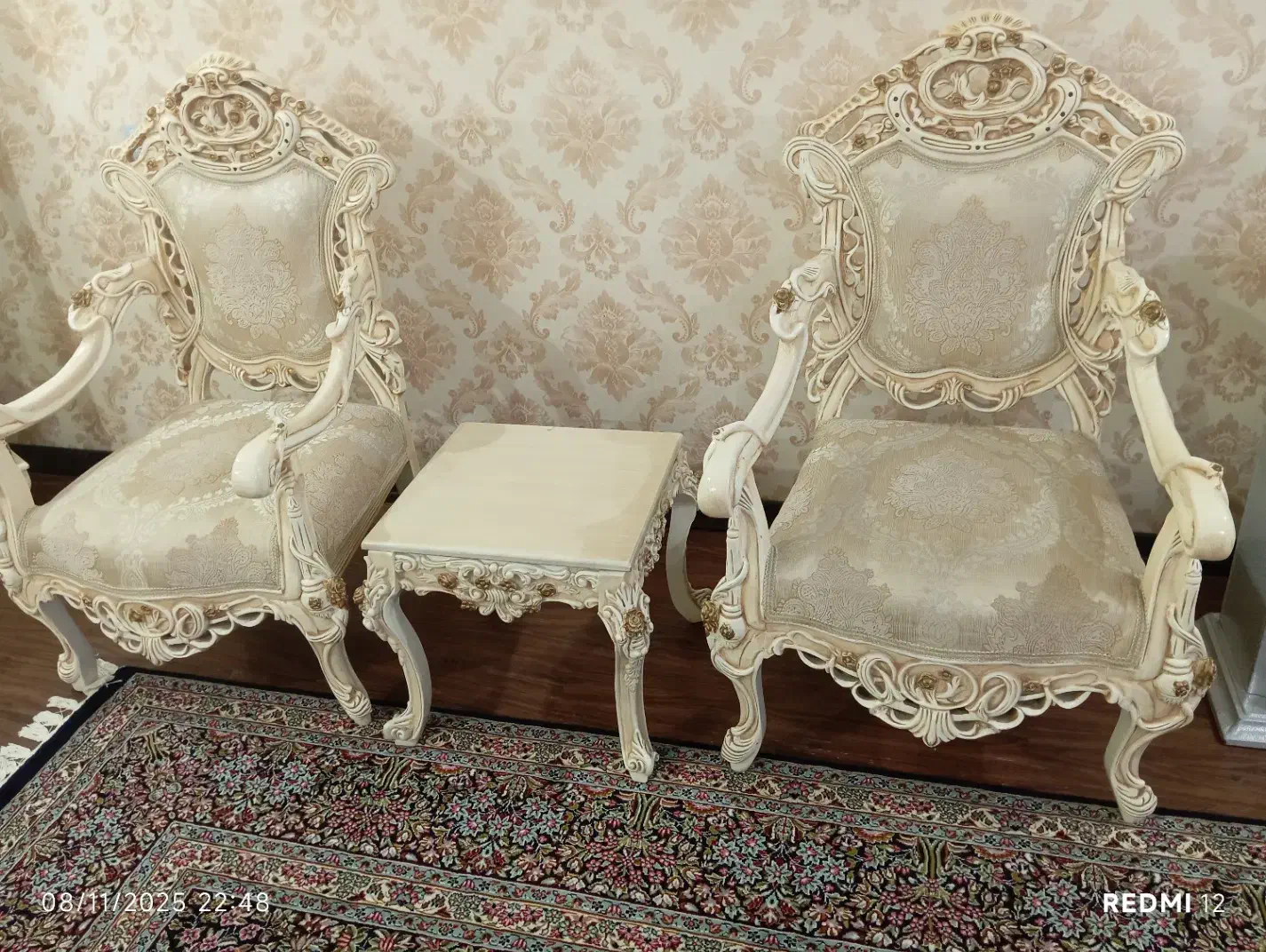 مبل استیل و ناهارخوری ۴ نفره|مبلمان خانگی و میز عسلی|جیرفت, |دیوار