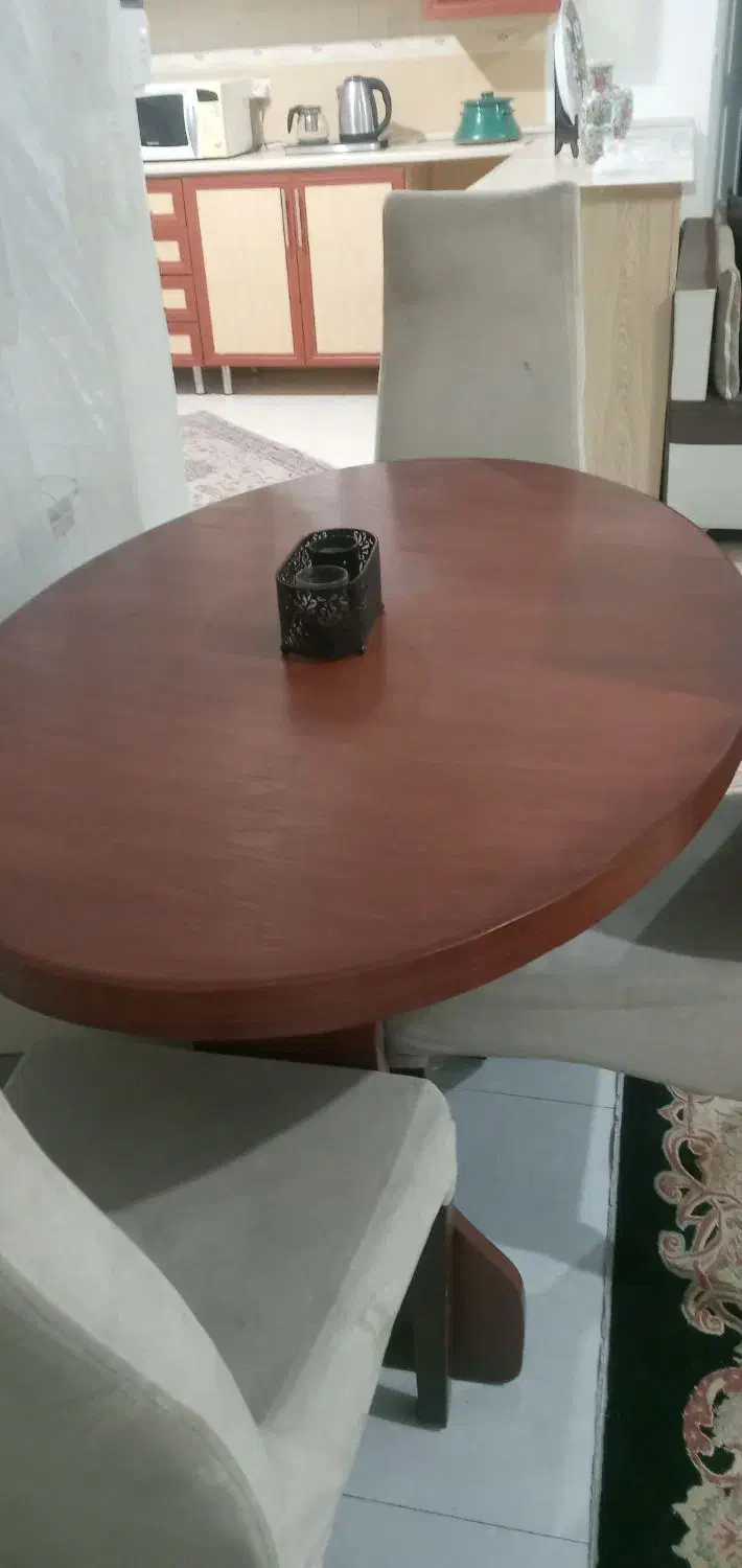 میز ناهارخوری خوری ۴ نفره|میز و صندلی غذاخوری|کرج, کوی کارمندان جنوبی|دیوار