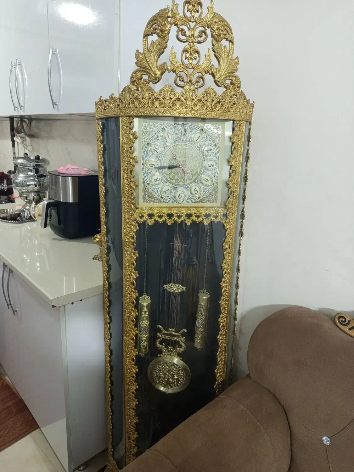 ساعت ایستاده برنز|ساعت دیواری و تزئینی|تبریز, |دیوار