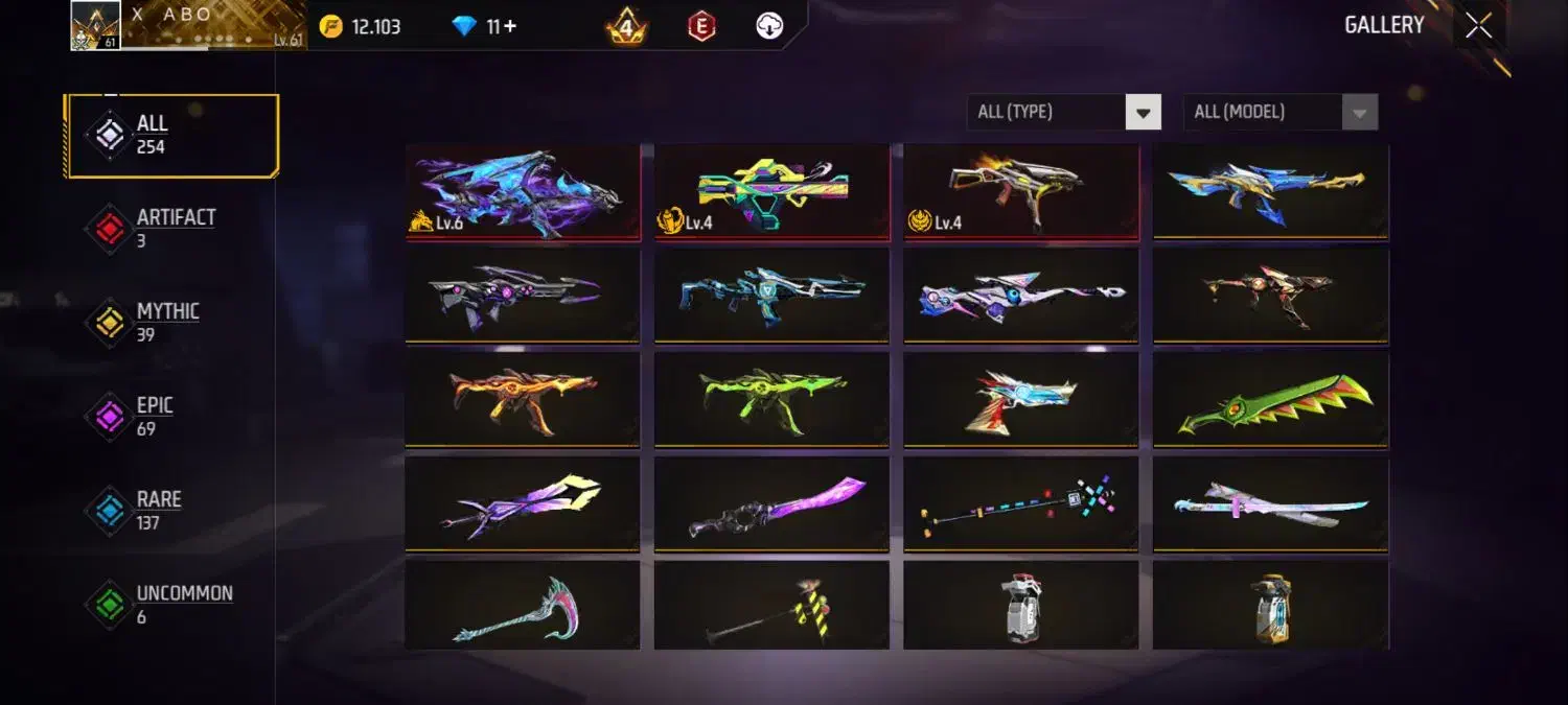 اکانت فری فایر|کنسول، بازی ویدئویی و آنلاین|ایذه, |دیوار