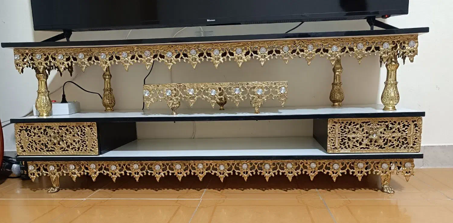 میز تلویزیون برنجی|میز تلویزیون|قرچک, زیبا شهر|دیوار