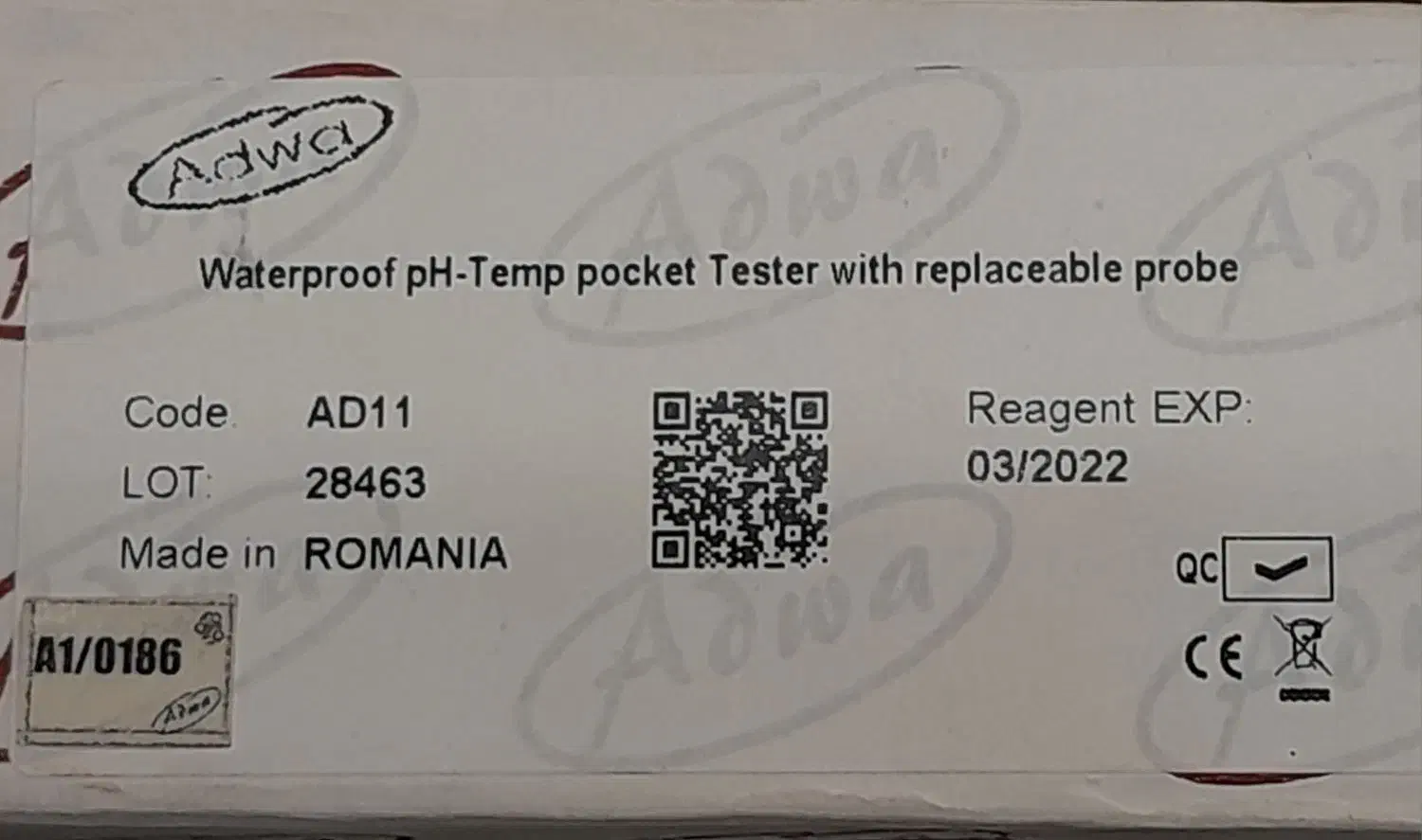 پی اچ متر قلمی ضدآب آدوا مدل ADWA AD11|ابزارآلات|تهران, ستارخان|دیوار