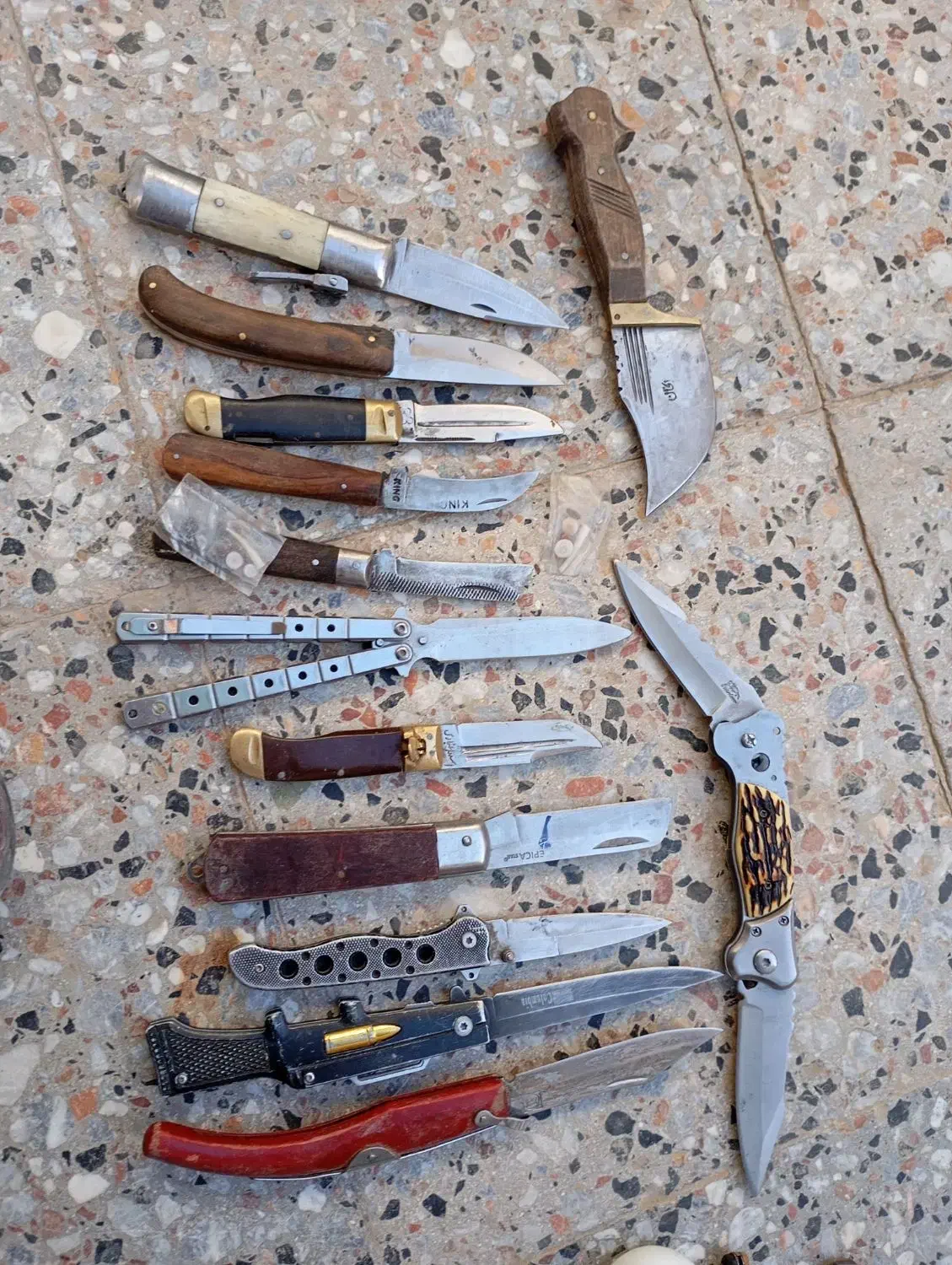 چاقوی کلکسیونی کوهنوردی کمپینگ|کوهنوردی و کمپینگ|زابل, |دیوار