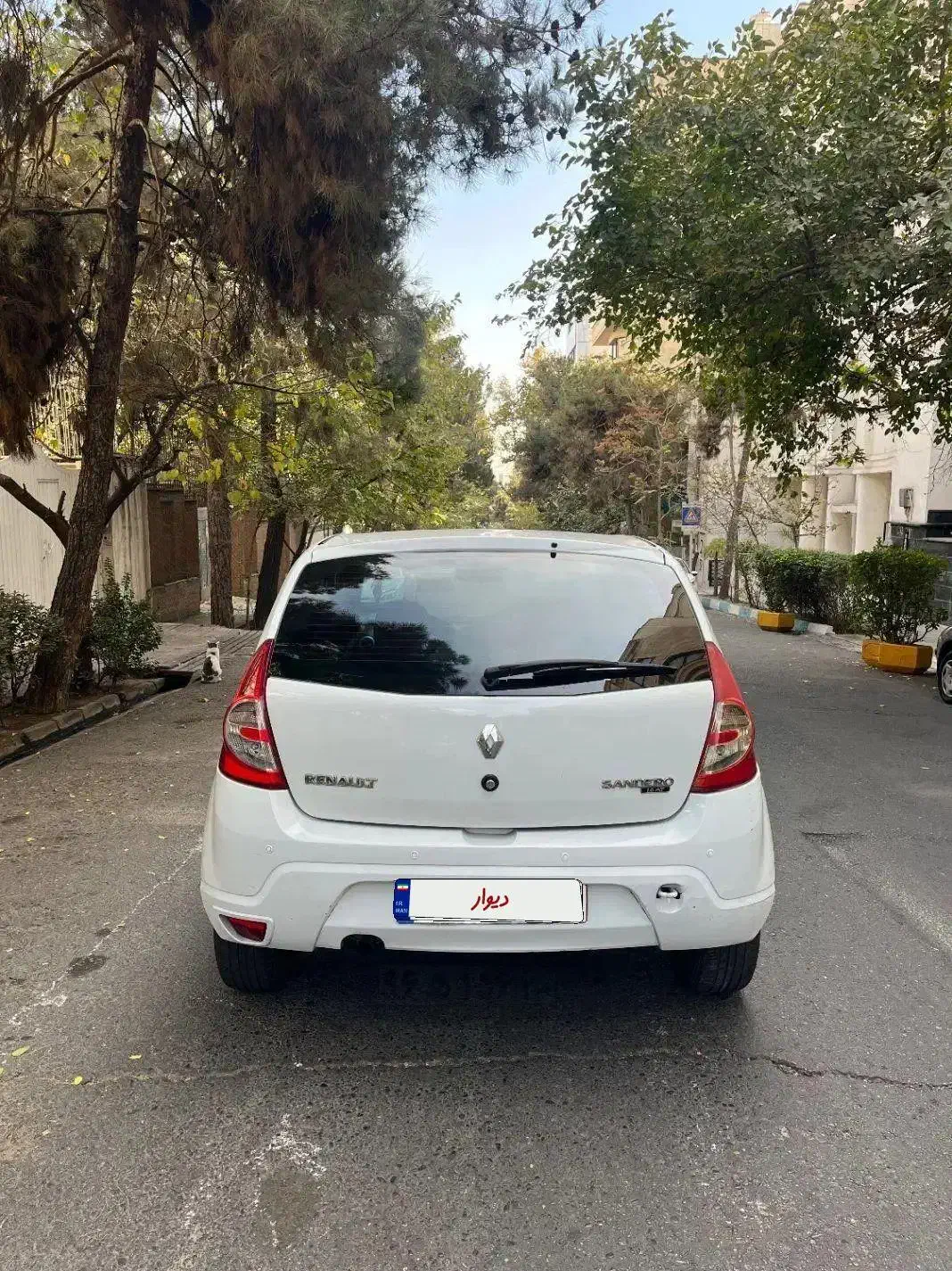 ساندرو اتومات ۹۵ بی رنگ|خودرو سواری و وانت|تهران, اختیاریه|دیوار