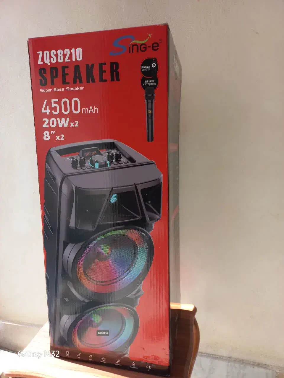 اسپیکر zqs8210 نو|سیستم صوتی خانگی|ساری, |دیوار